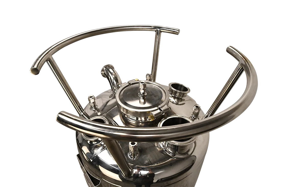 312lb ASME Single-Jacketed Solvent Tank or Collection Vessel | V1 | Unassembled