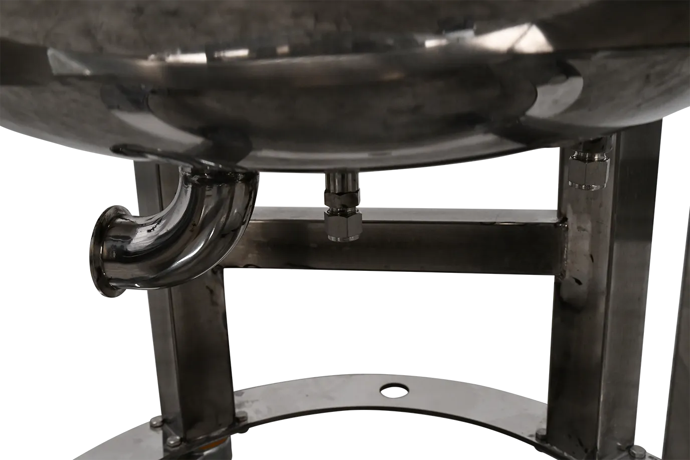 312lb ASME Single-Jacketed Solvent Tank or Collection Vessel | V1 | Unassembled