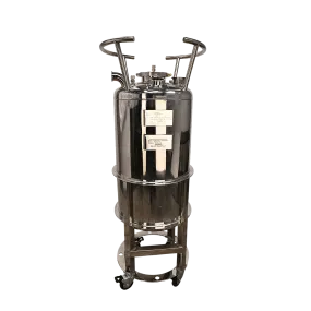 312lb ASME Single-Jacketed Solvent Tank or Collection Vessel | V1 | Unassembled