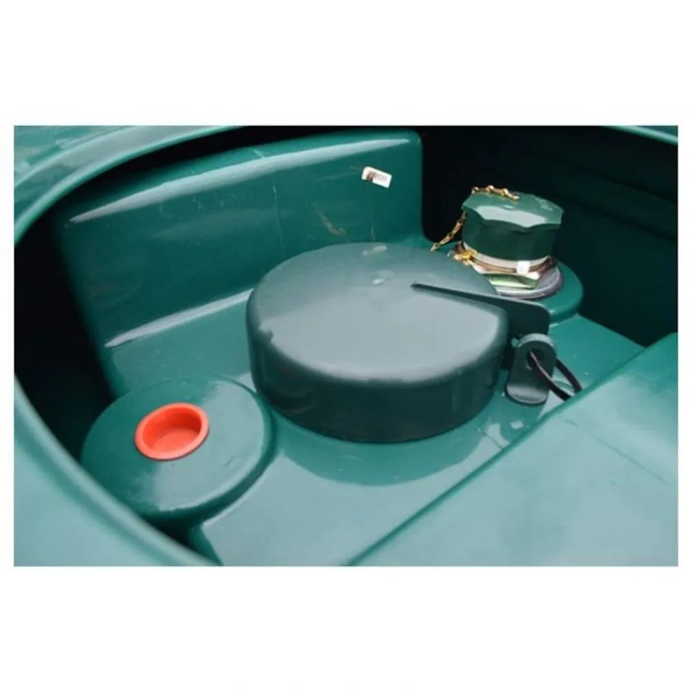 650 Litres Bunded Oil Tank - Plastic Slimline