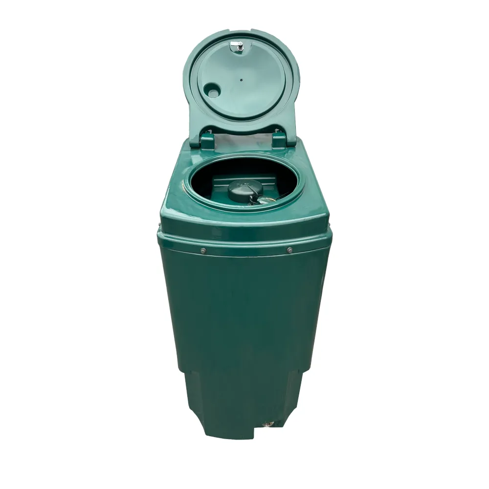 650 Litres Bunded Oil Tank - Plastic Slimline