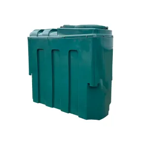 650 Litres Bunded Oil Tank - Plastic Slimline