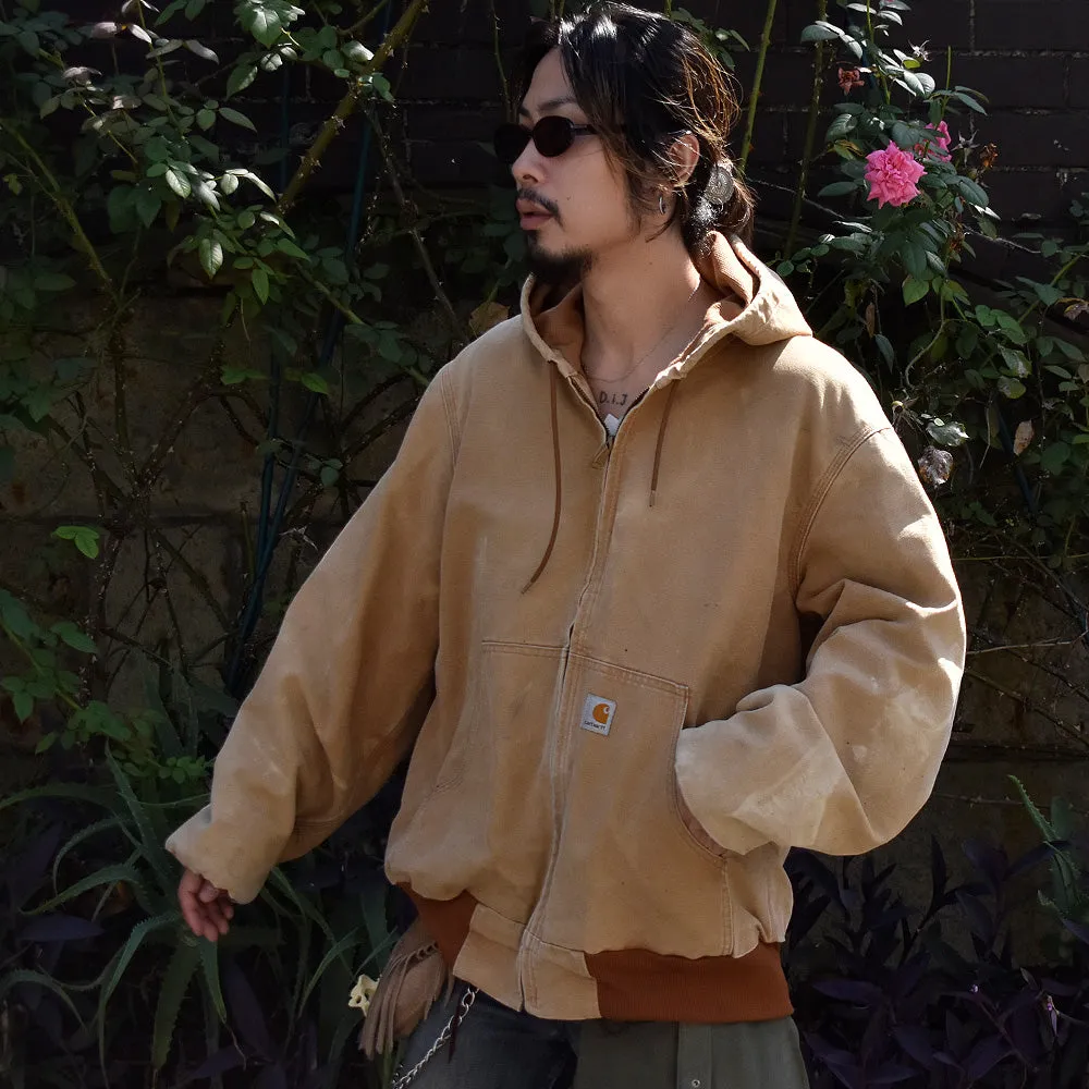 90's～ Carhartt メッシュライナー アクティブパーカー USA製 230914