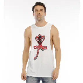 All-Over Print Men's O-neck Long Tank Top X13 cityboy print