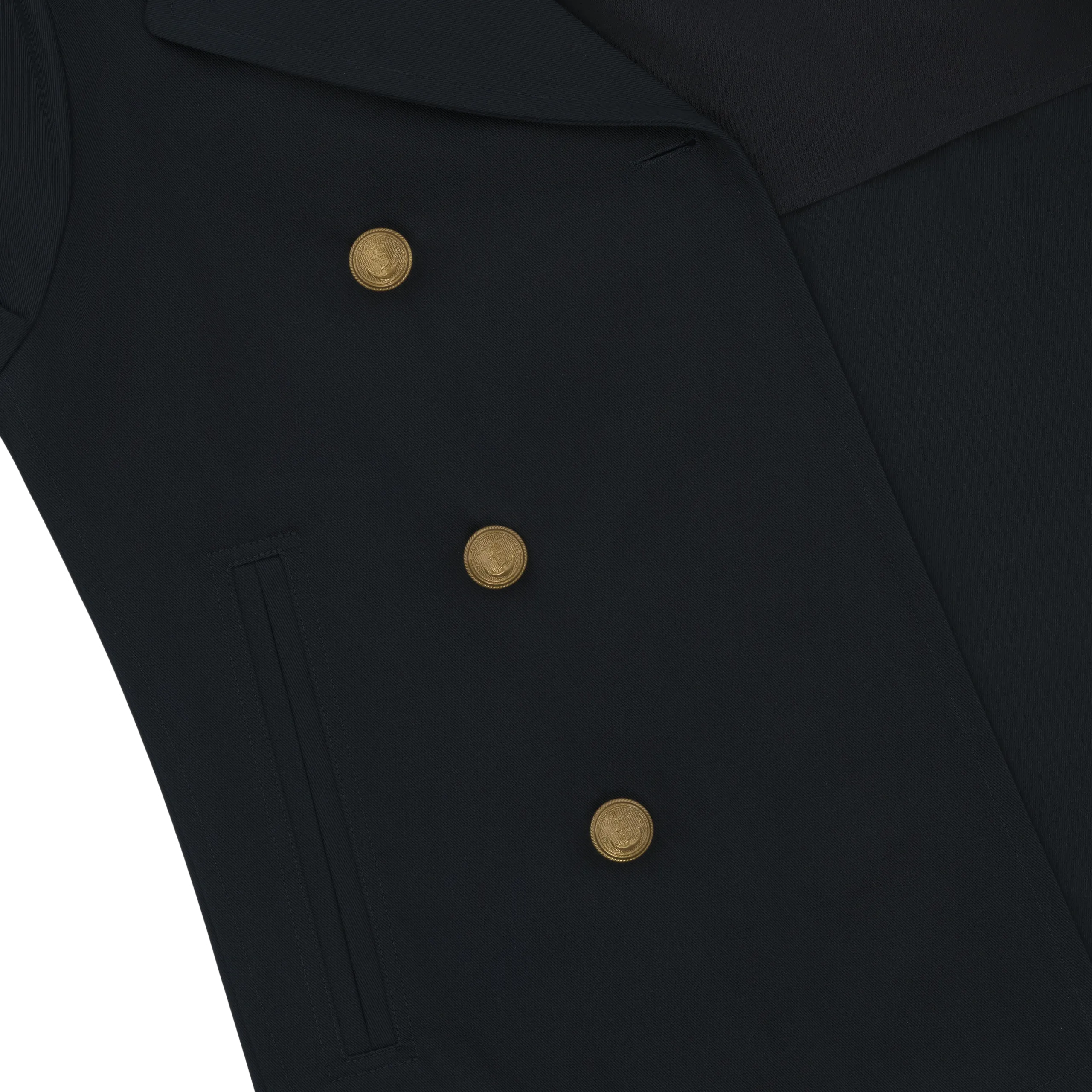 Amalfi Peacoat in Navy Blue