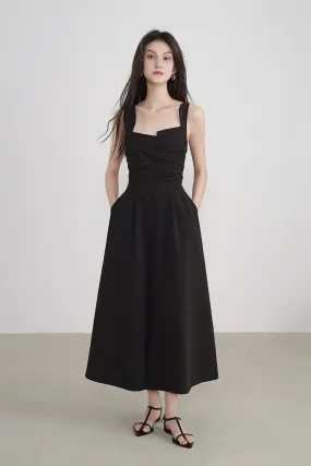 Asymmetric Front Sleevesless Dress
