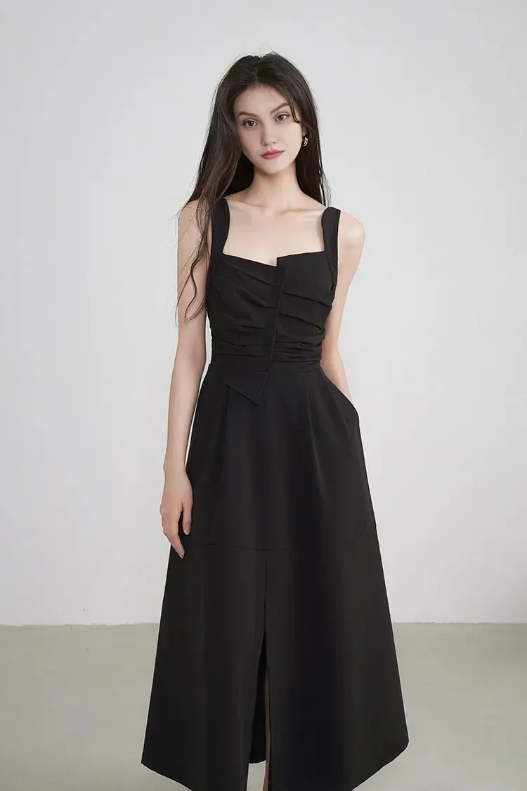 Asymmetric Front Sleevesless Dress