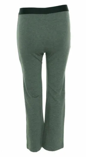 BCBG Maxazria Women's Carlton Stretch Knit Cropped Pants Heather Gray Size XXS
