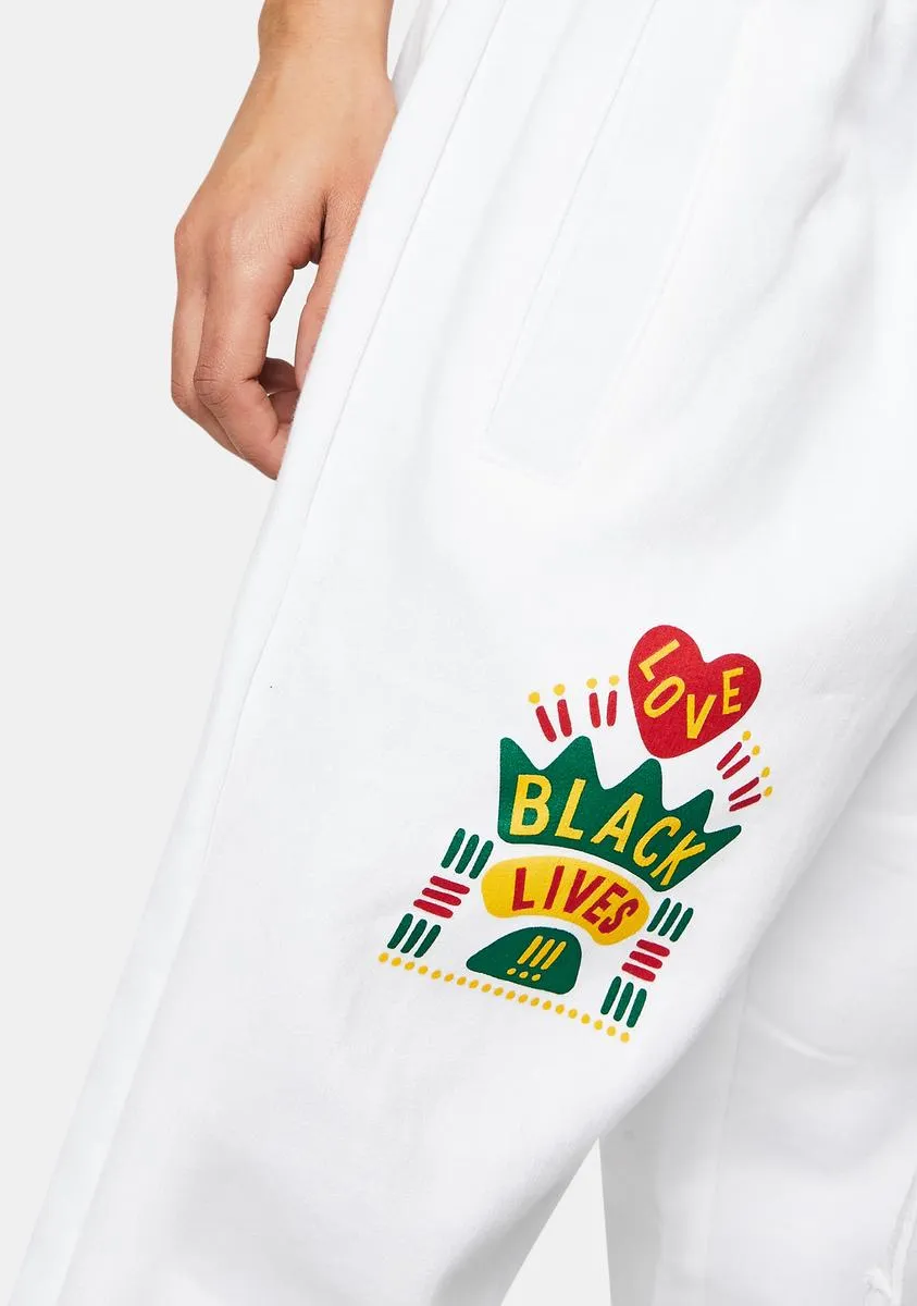 Black Lives Are Loved Graphic Joggers