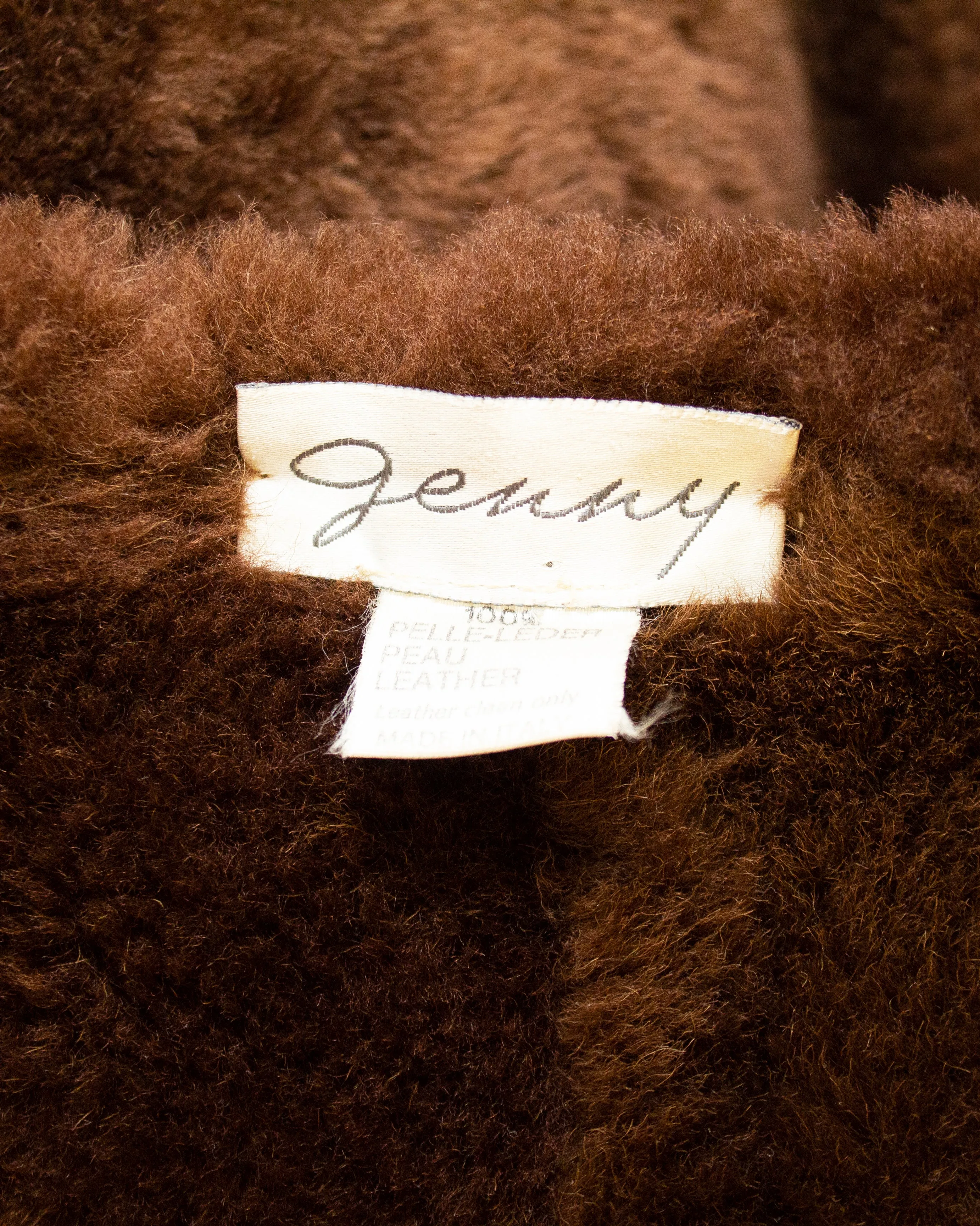Brown Suede Bomber Jacket