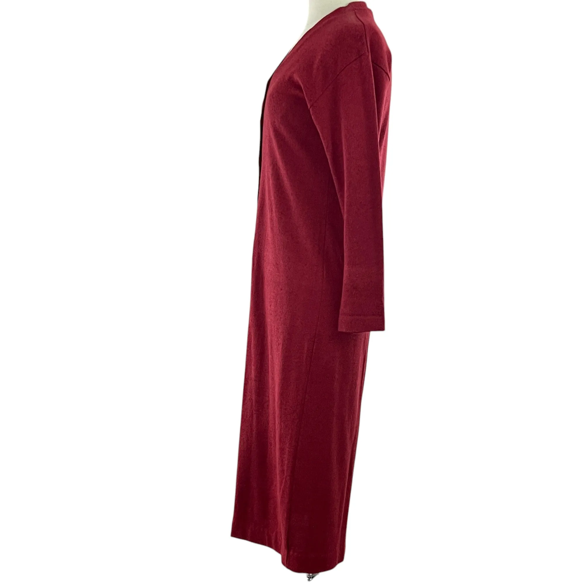 Burgundy Midi Sweater Dress Size Small