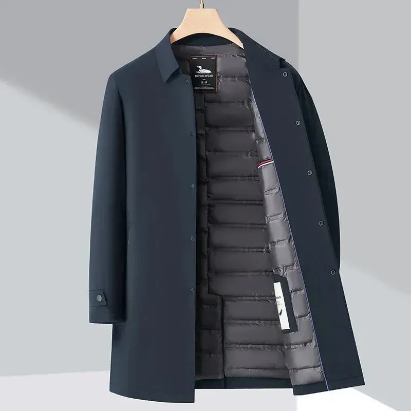 Burke Down Long Coat