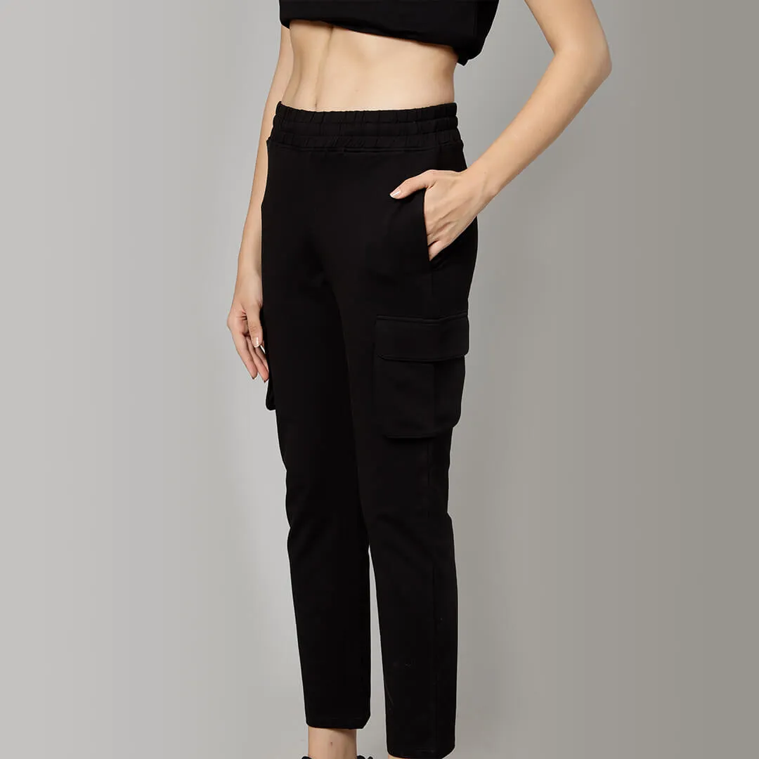 Cargo Pants - Jet Black