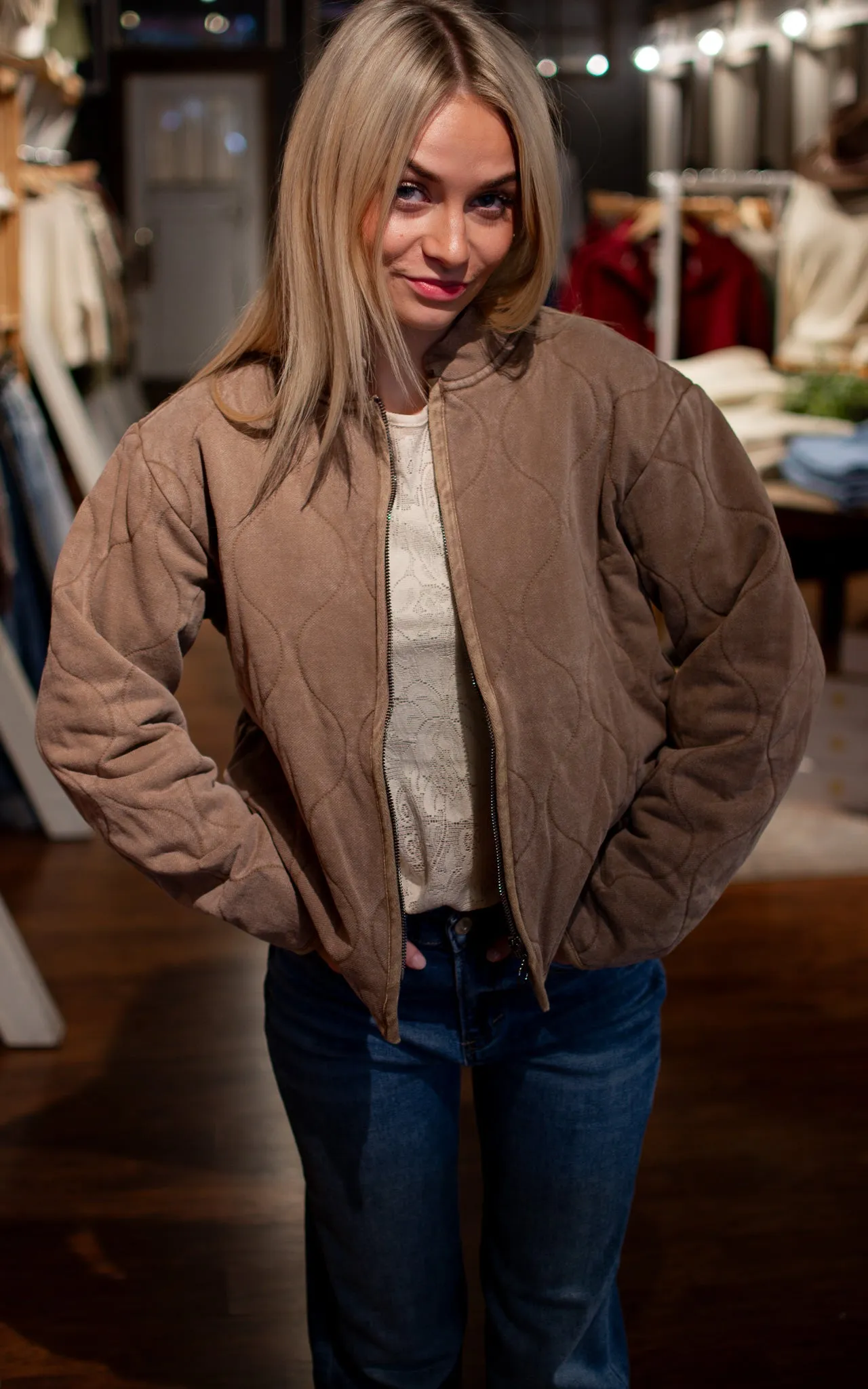 CoCo Cozy Quilted Jacket