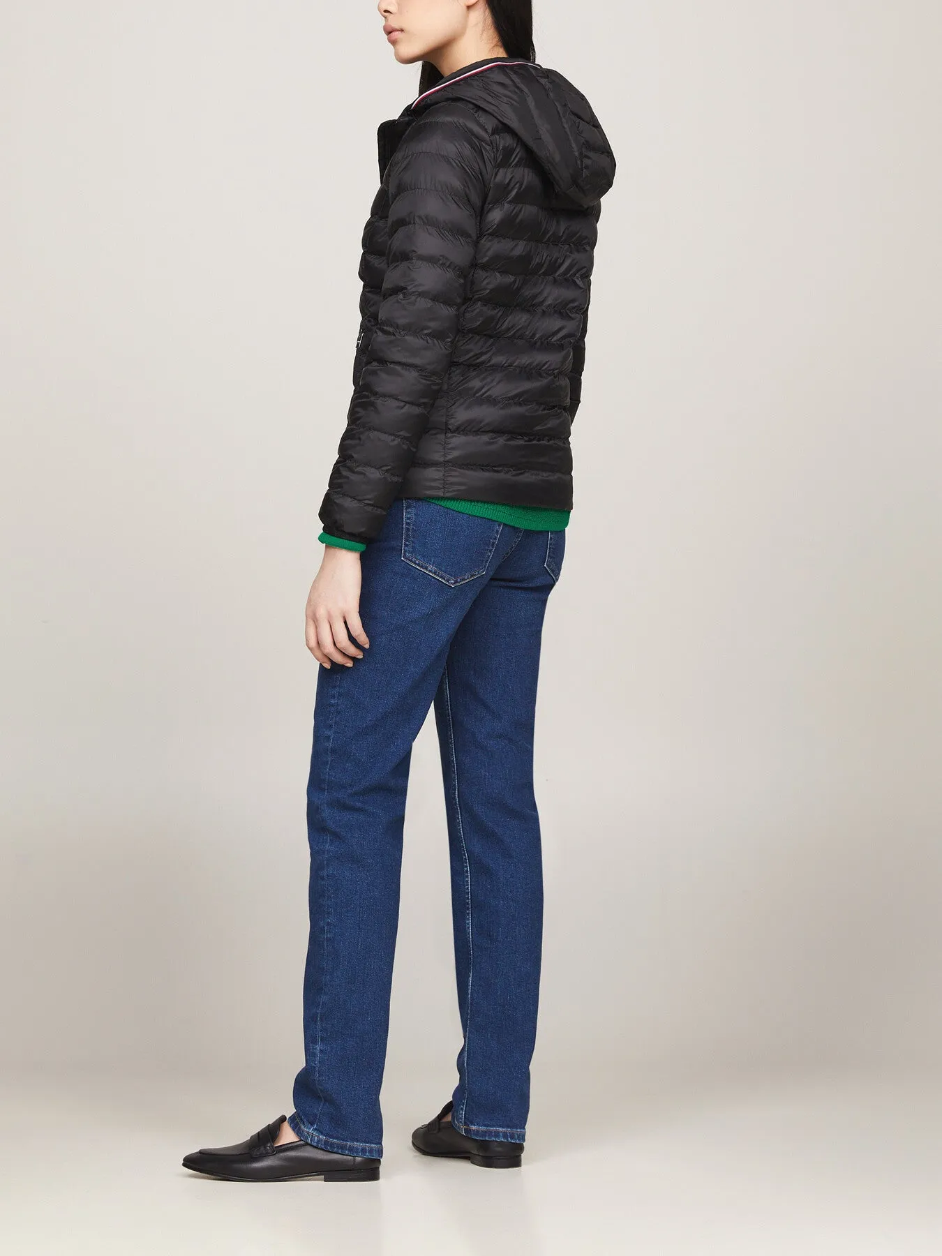 Down-Filled Hooded Zip-Thru Jacket