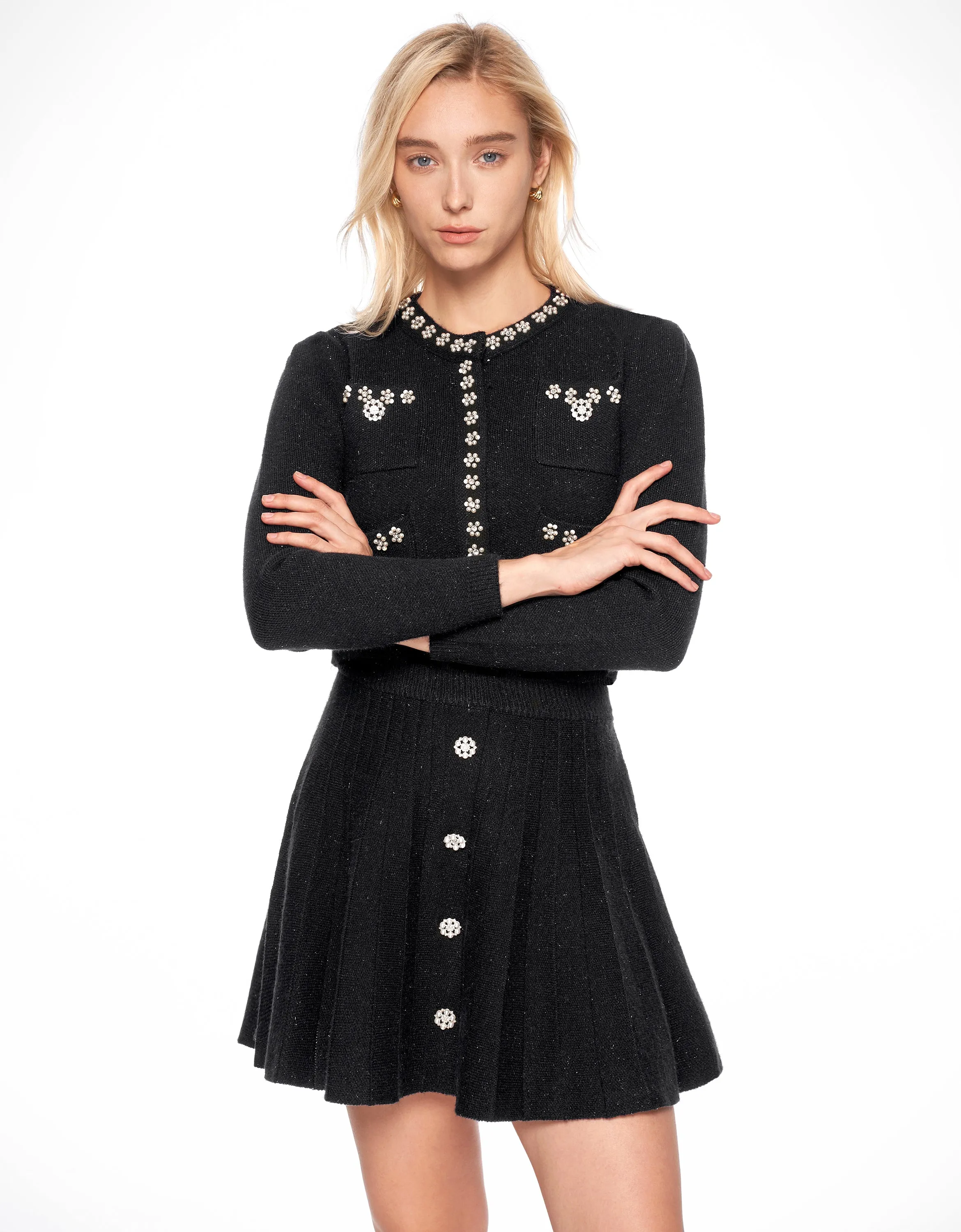 Faux Diamante Embellished Sartorial Sets