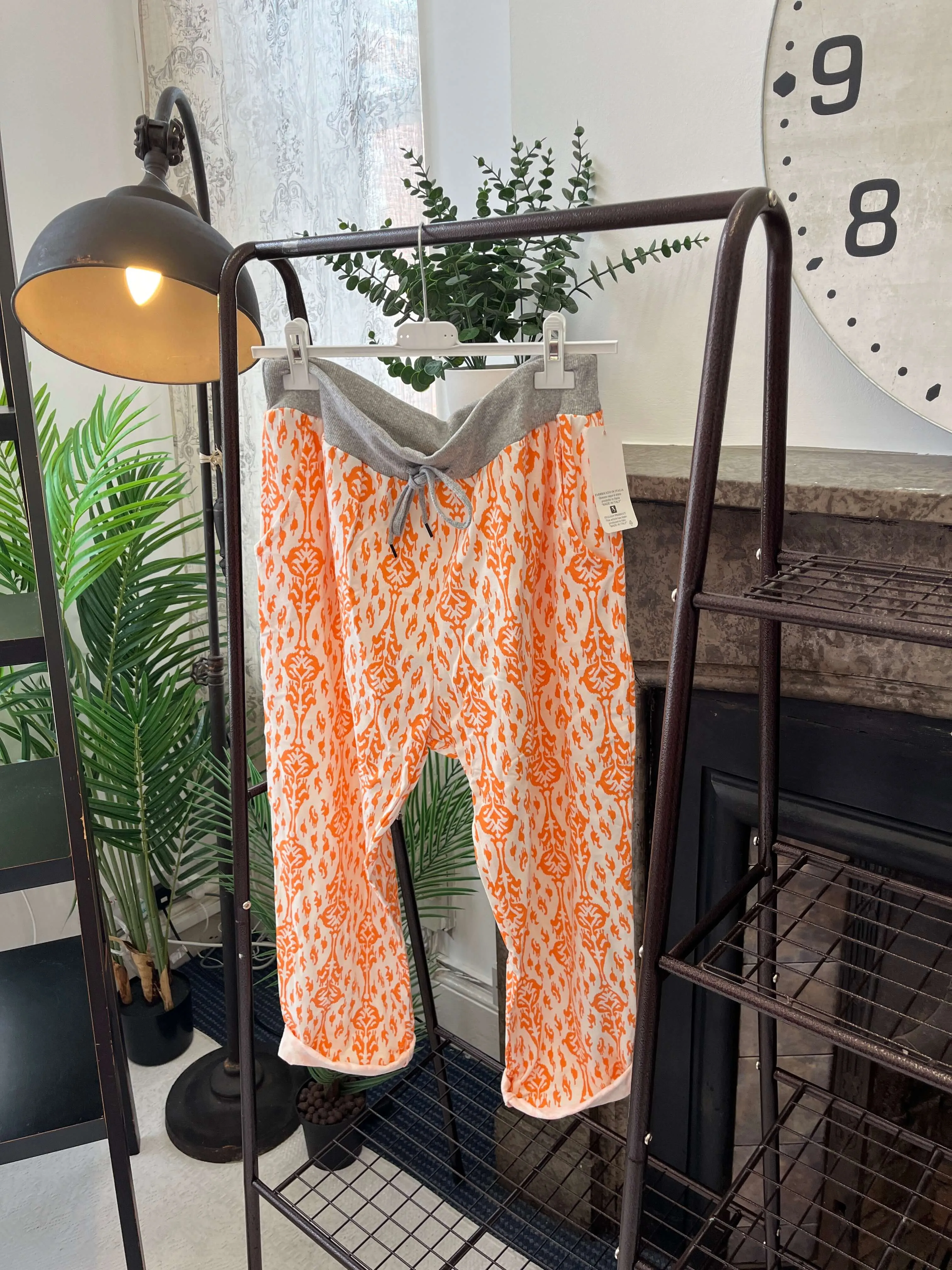 Filigree Print Jogger
