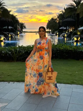 Floral Mix Maxi Dress