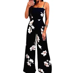 Funki Buys | Pants | Women's Floral Jumpsuit Summer Romper