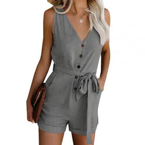 Funki Buys | Pants | Women's Jumpsuit Romper Summer Shorts