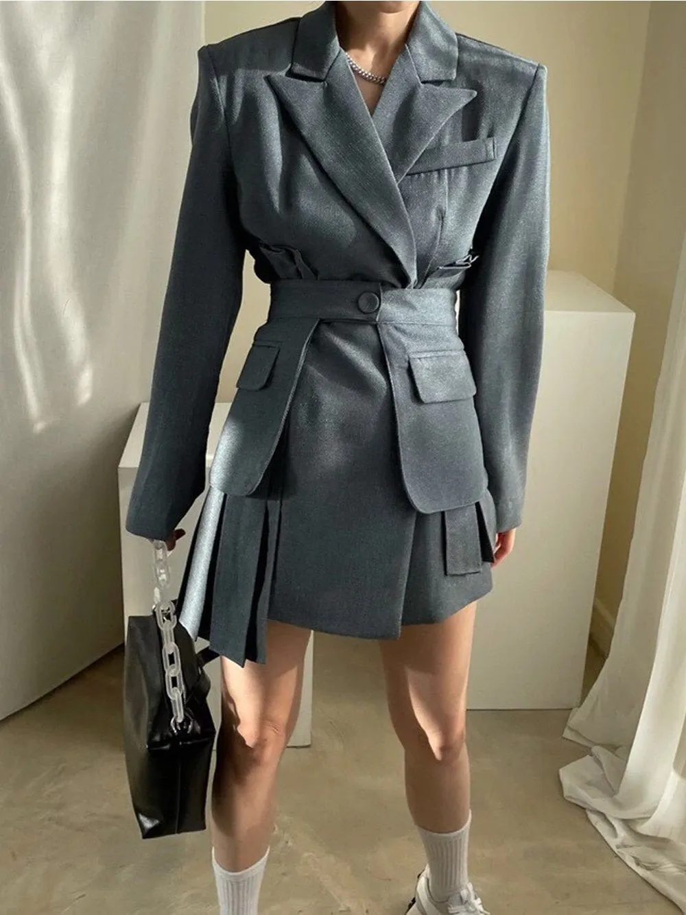 GF Korean  Style Blazer Dress