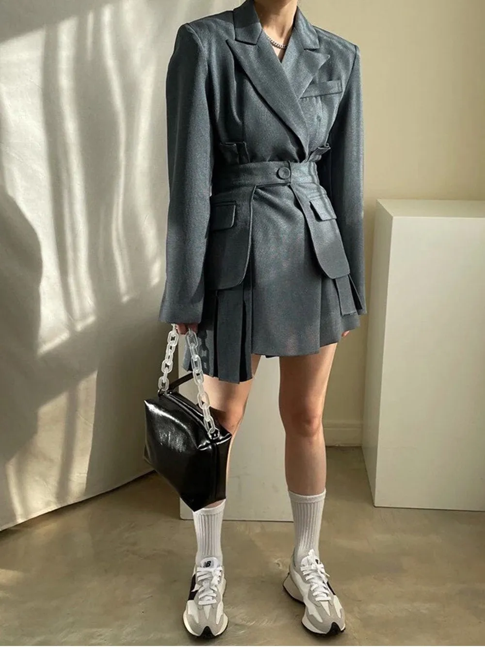 GF Korean  Style Blazer Dress