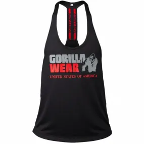 Gorilla Wear Nashville Tank Top - Black-Red