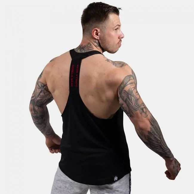 Gorilla Wear Nashville Tank Top - Black-Red