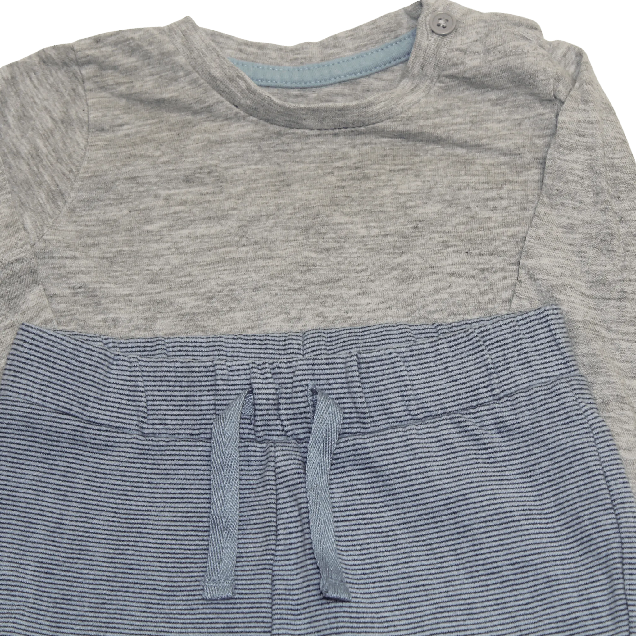 Grey/Stripe Outfit