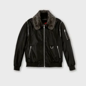 ЯH ZIPPER BOMBER JACKET