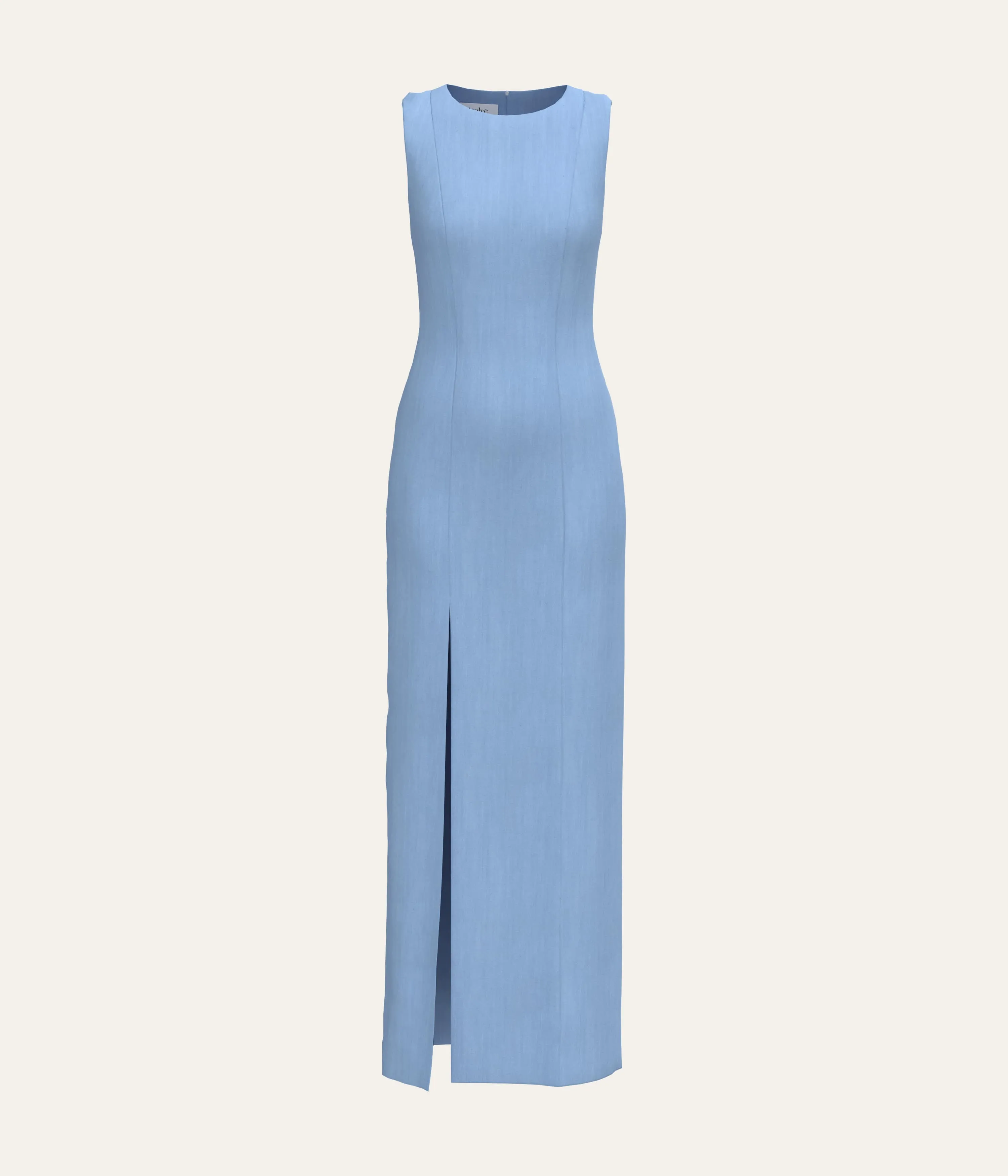 High Neck Maxi Dress