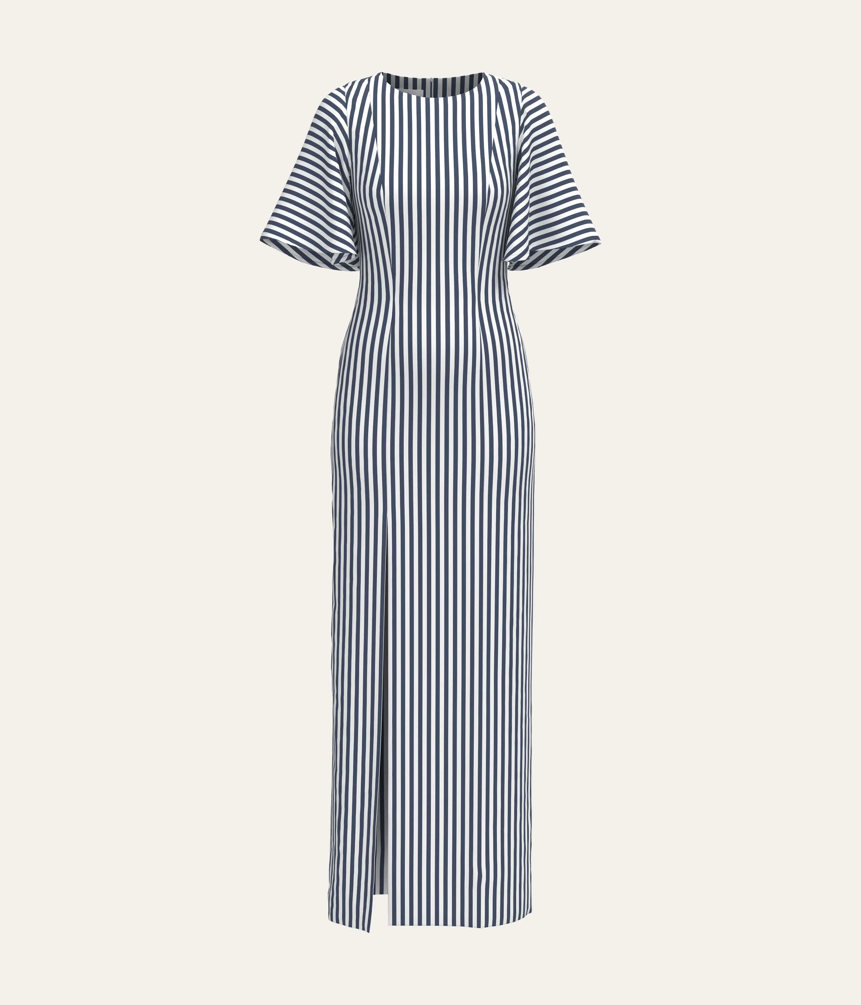 High Neck Maxi Dress