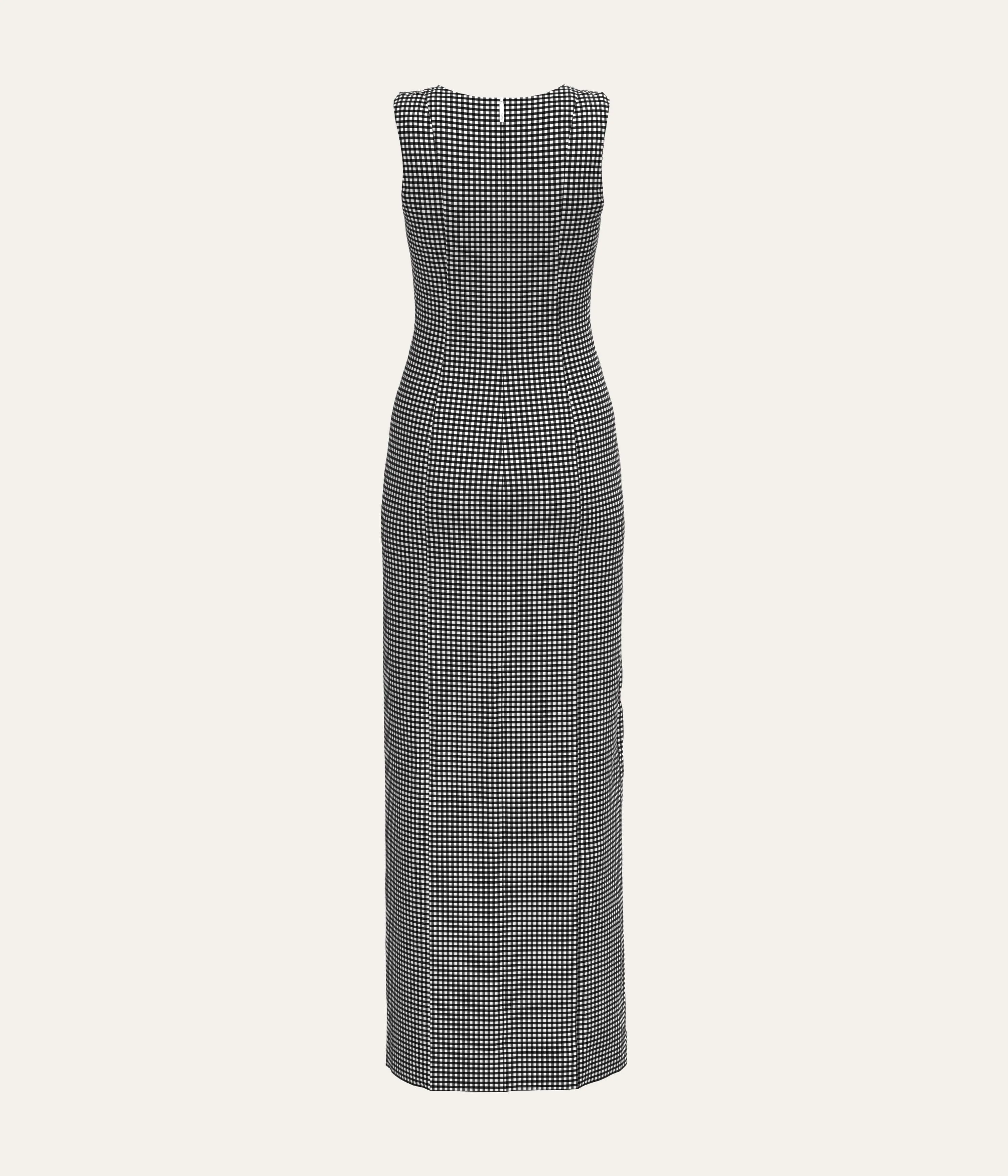 High Neck Maxi Dress