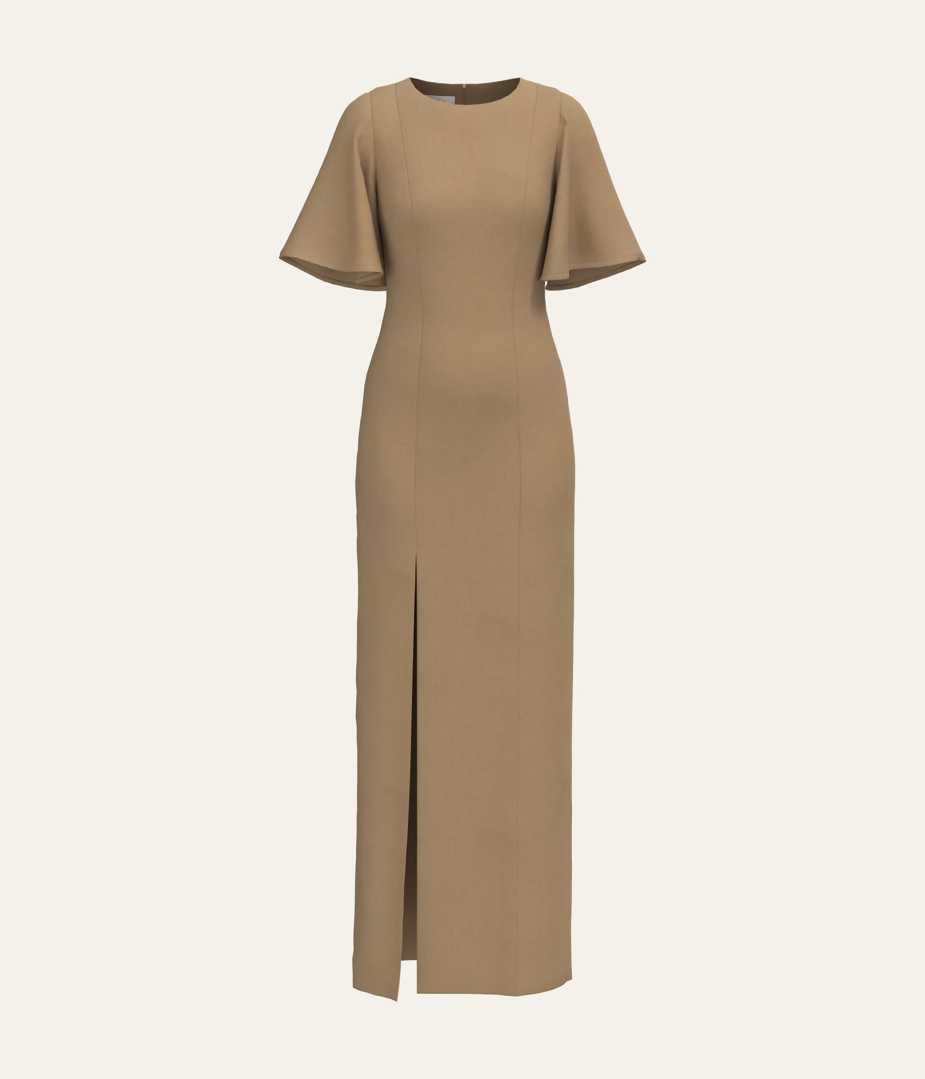 High Neck Maxi Dress