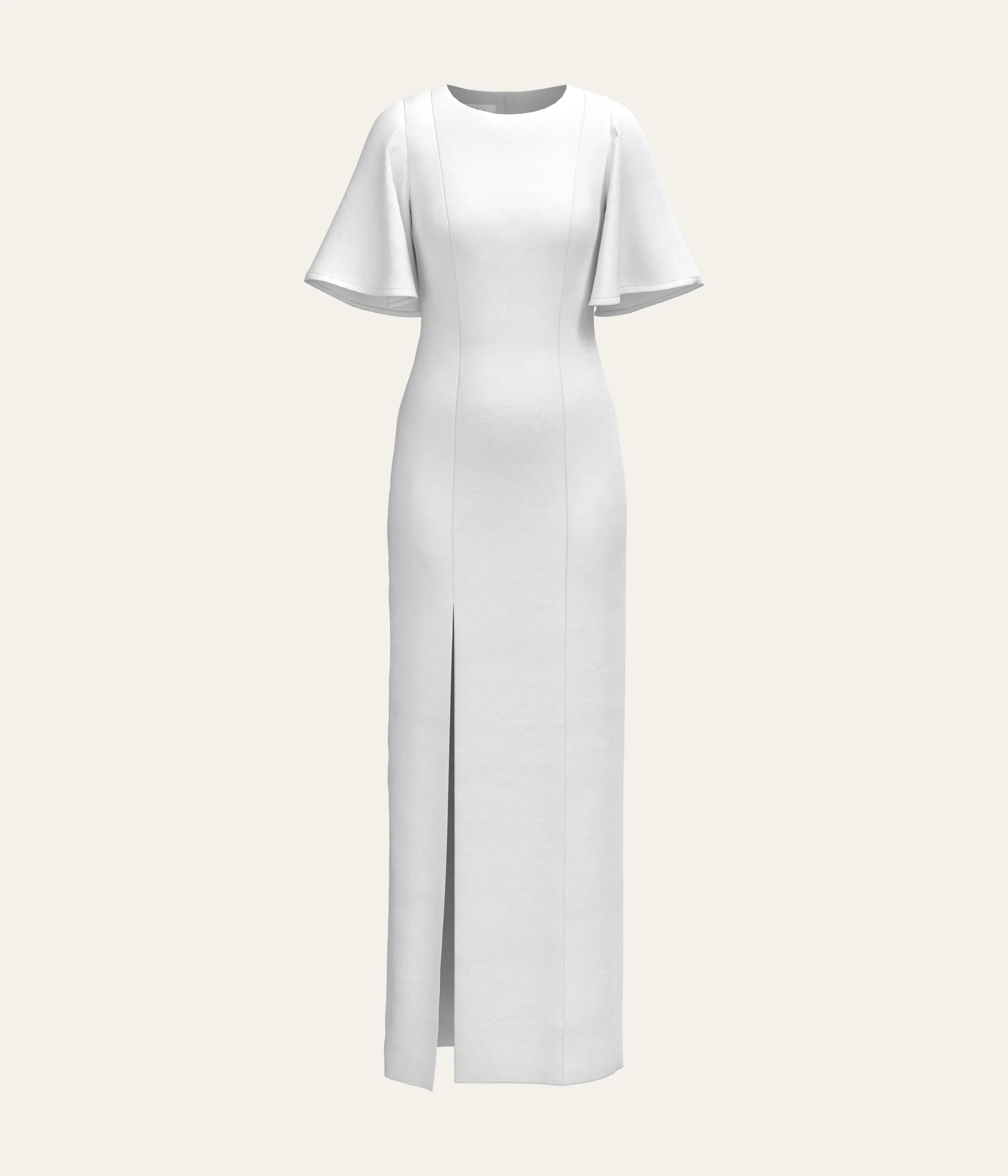 High Neck Maxi Dress