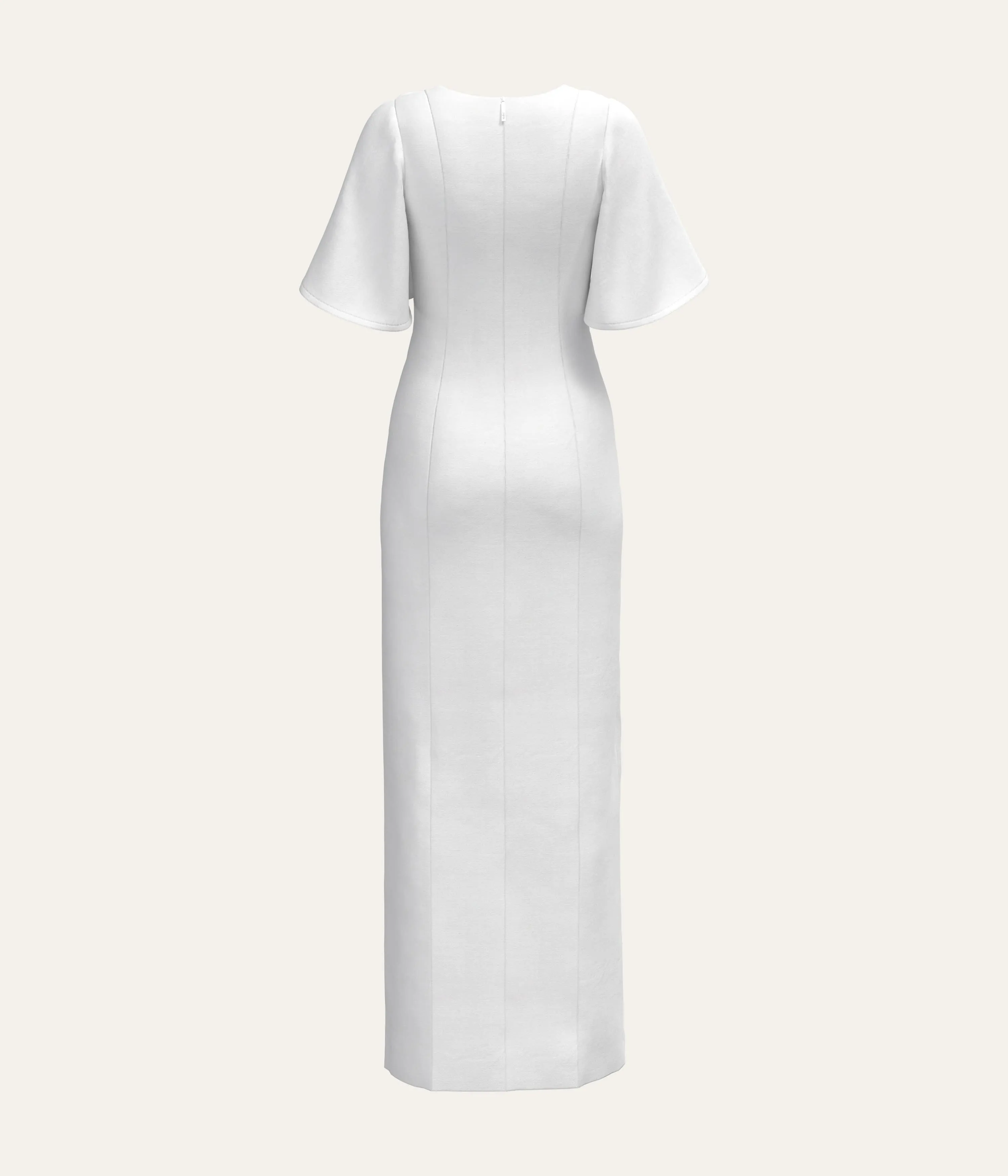 High Neck Maxi Dress
