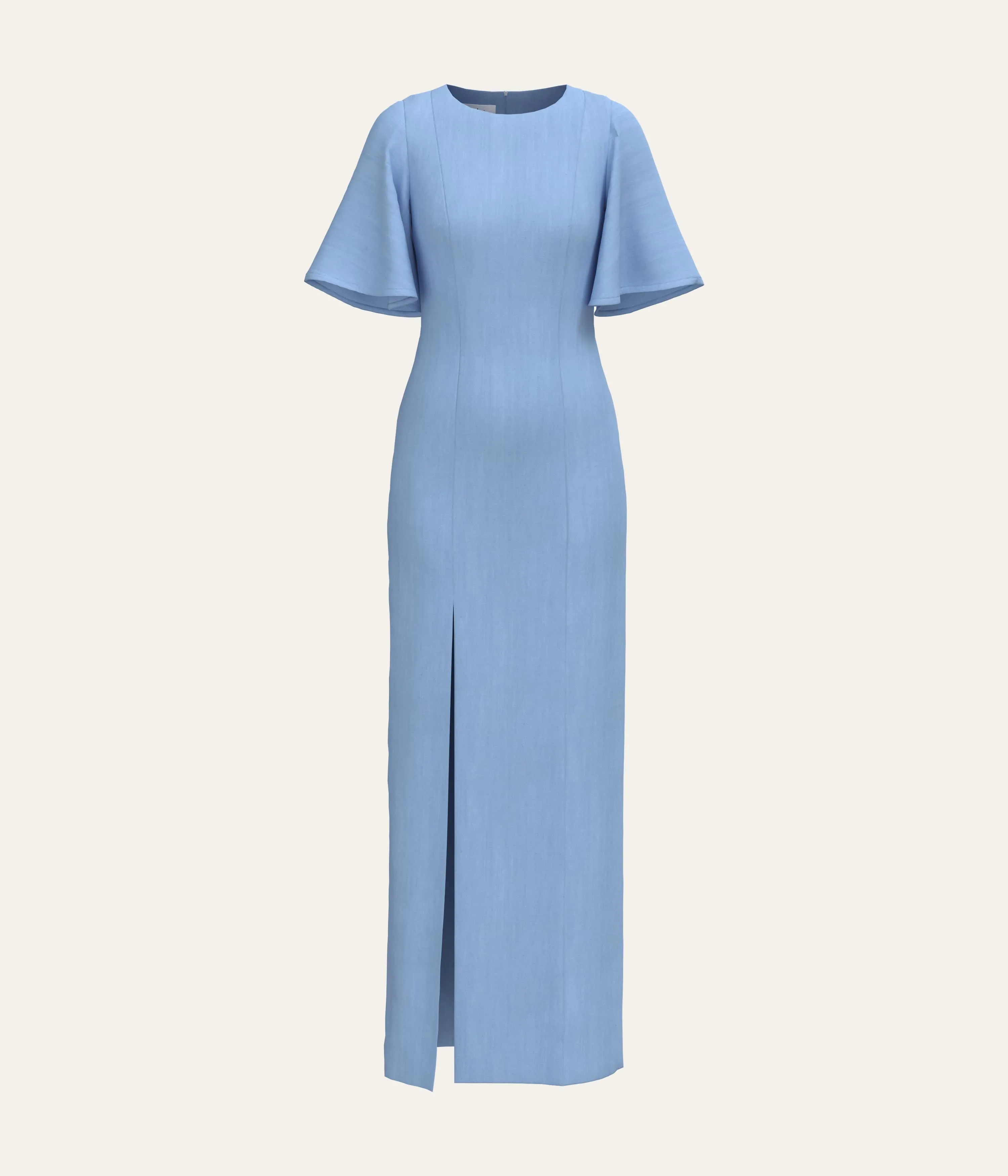 High Neck Maxi Dress