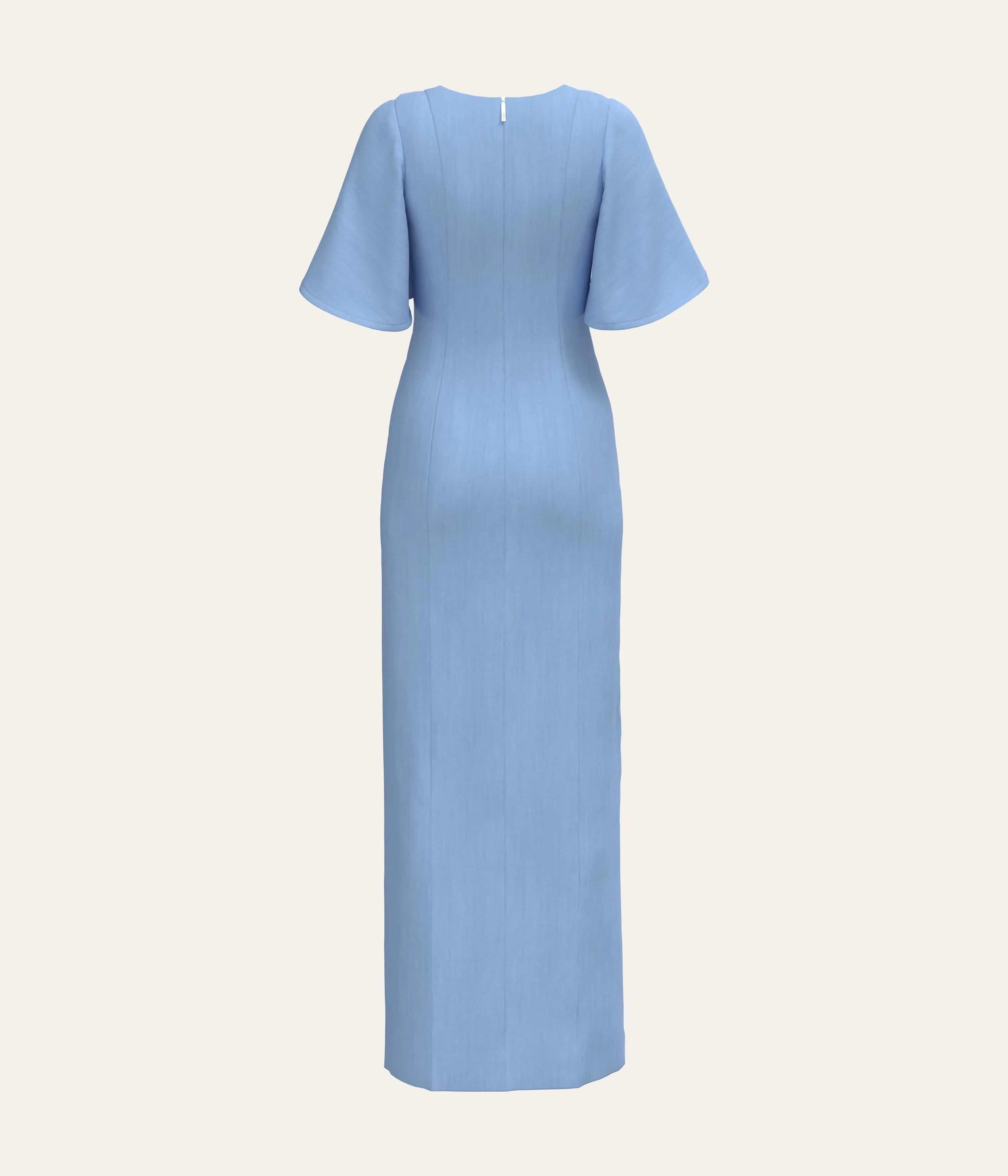 High Neck Maxi Dress