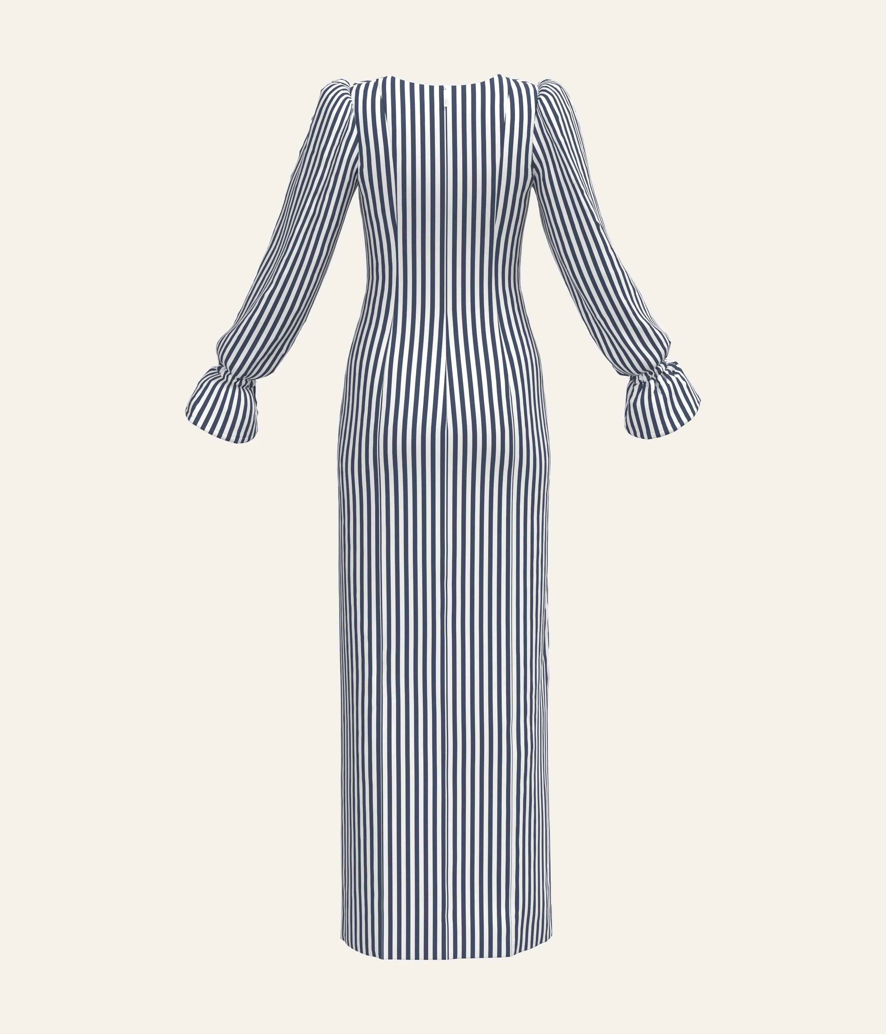 High Neck Maxi Dress