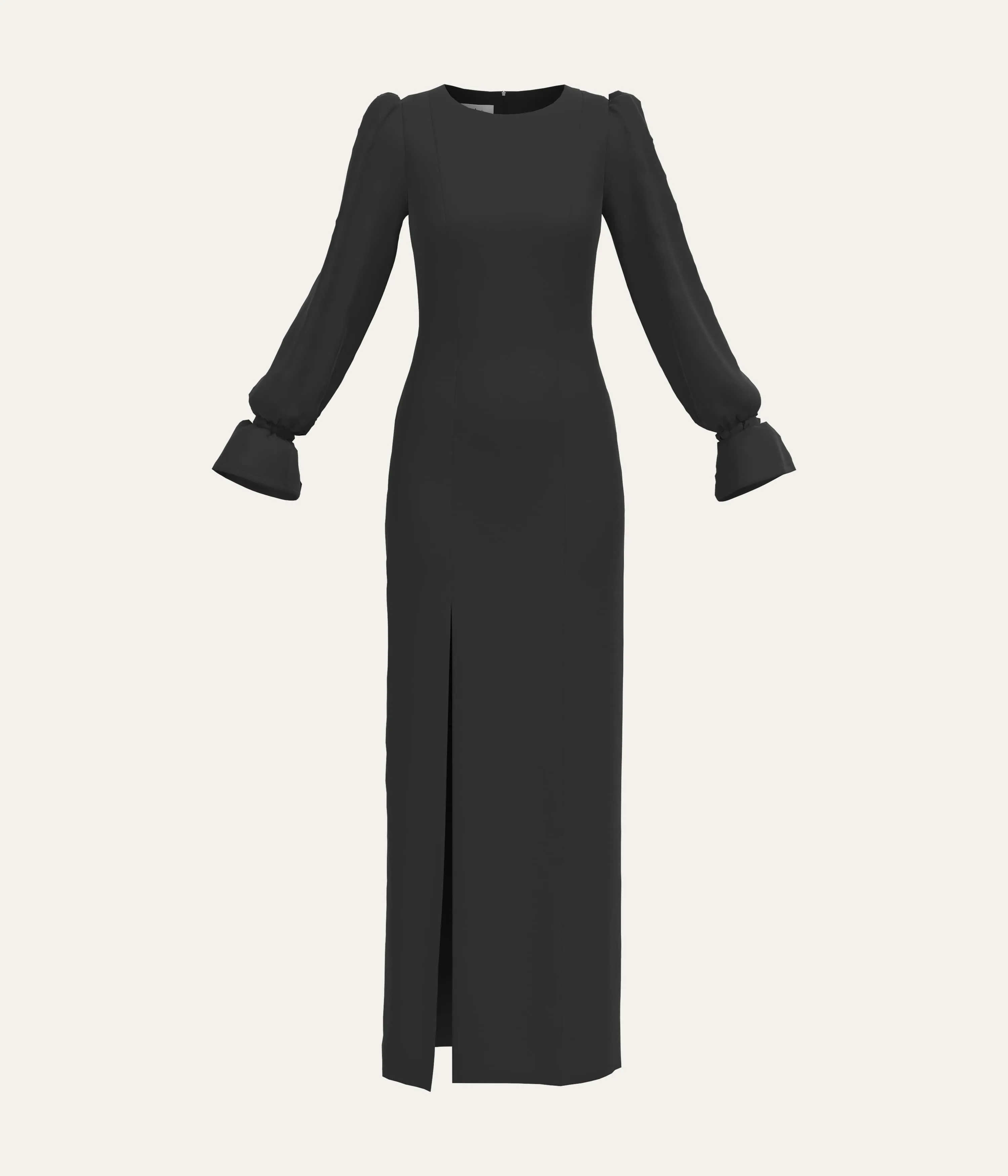 High Neck Maxi Dress