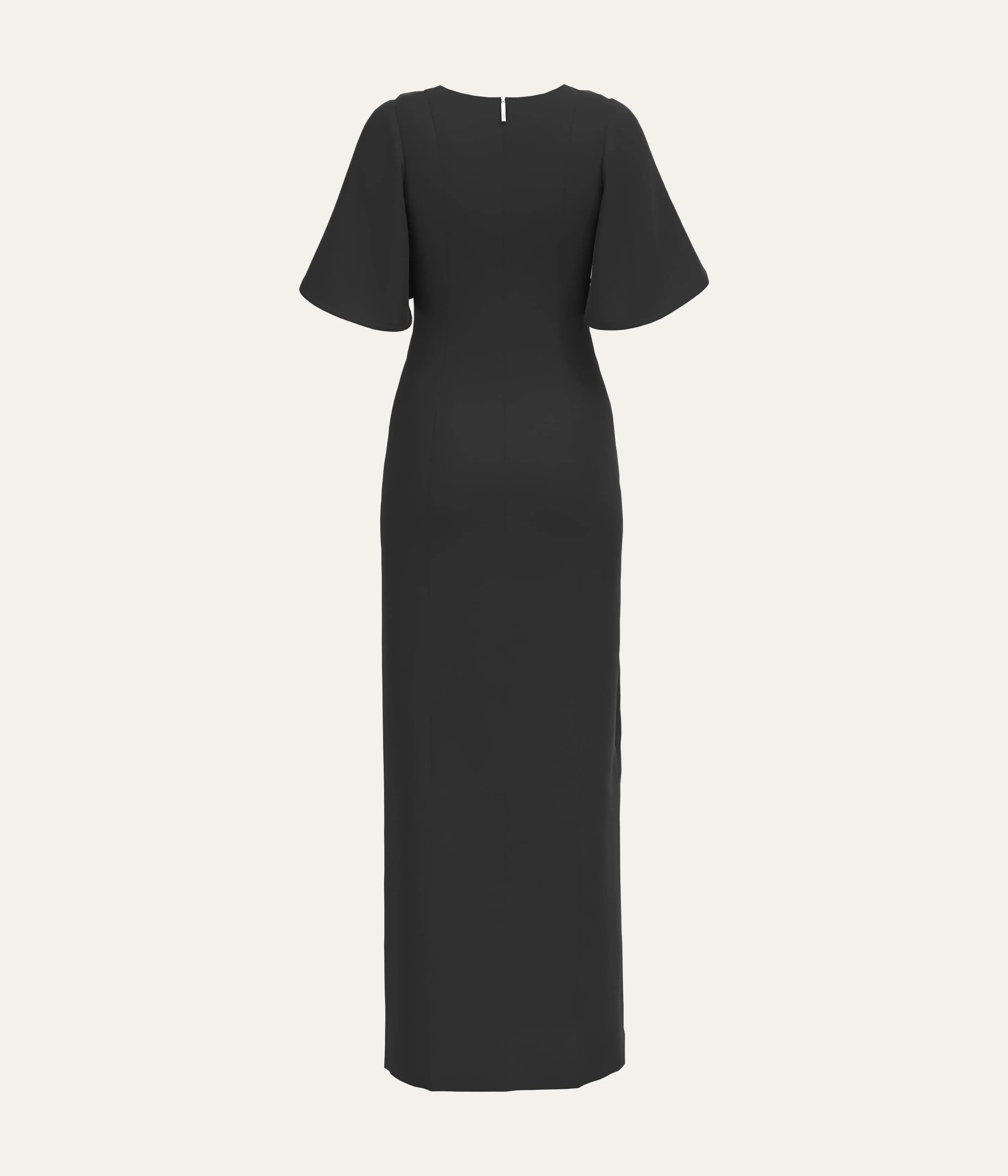 High Neck Maxi Dress