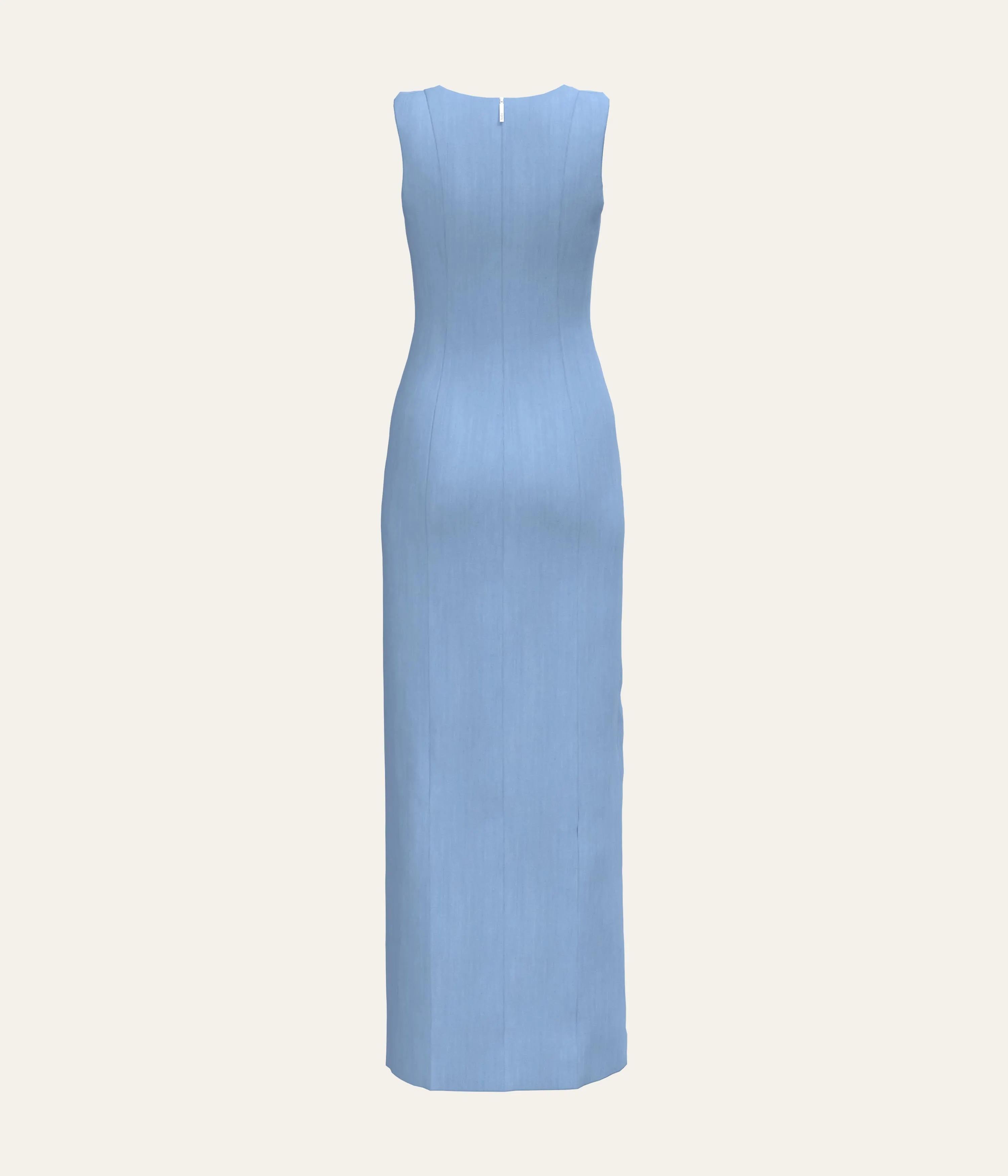 High Neck Maxi Dress