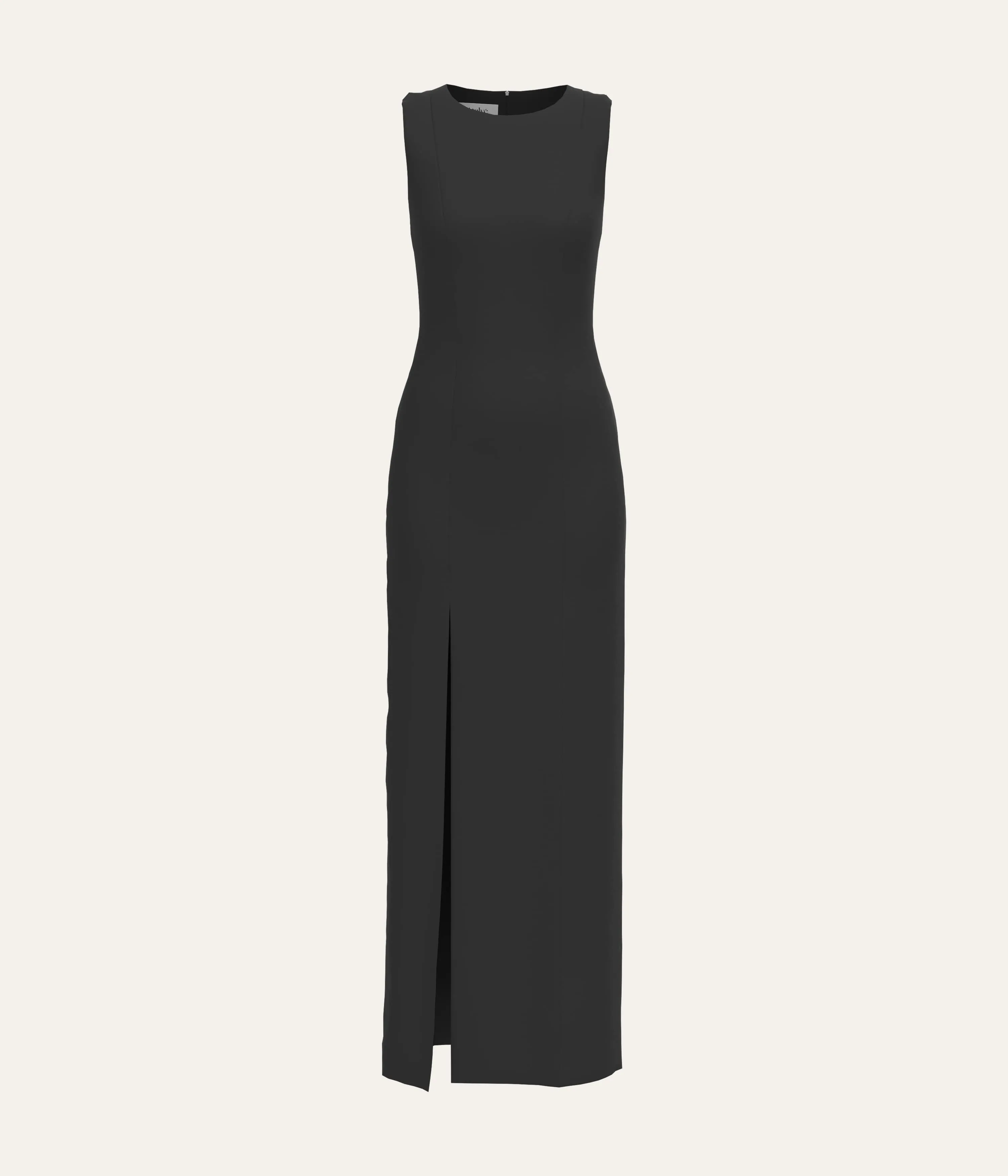 High Neck Maxi Dress