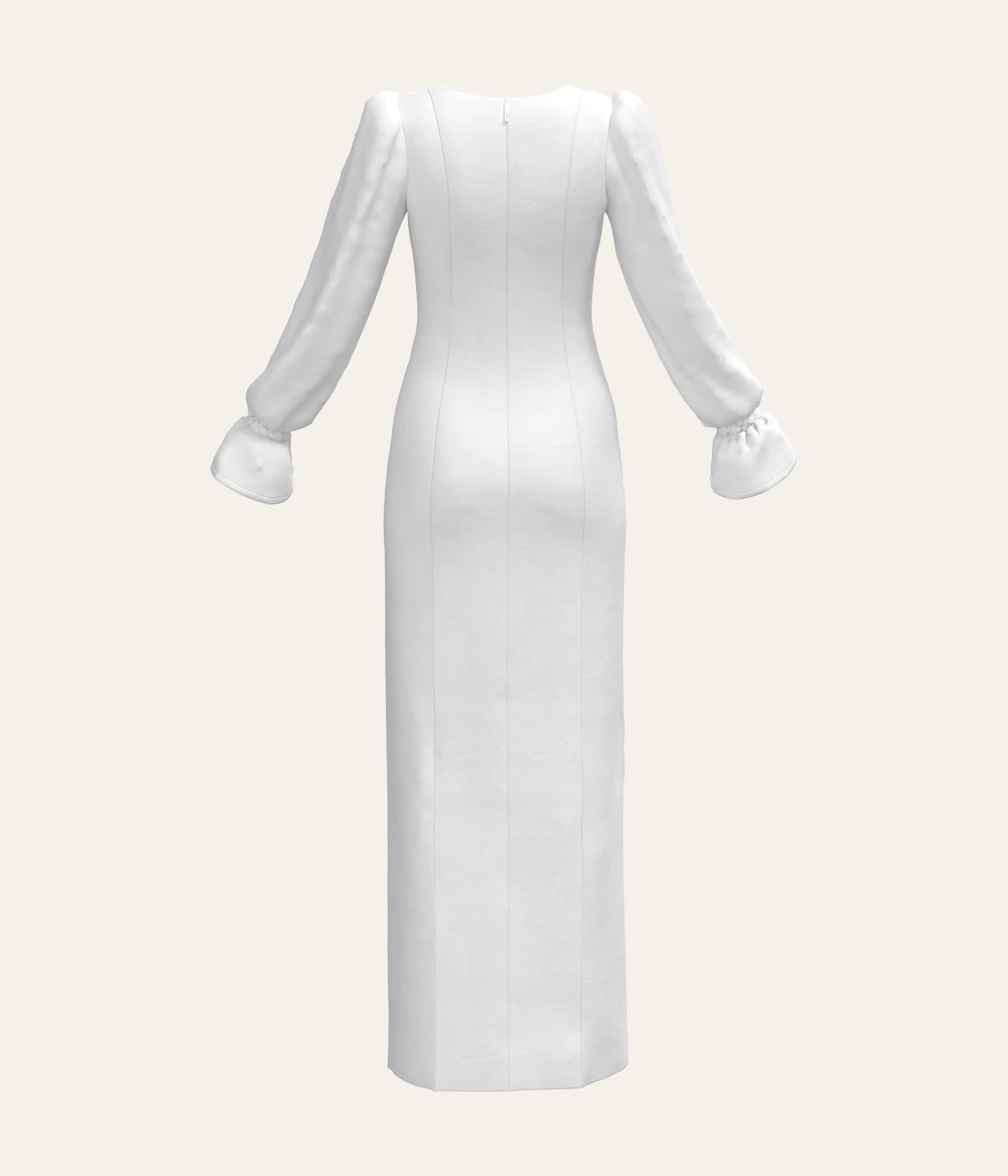 High Neck Maxi Dress