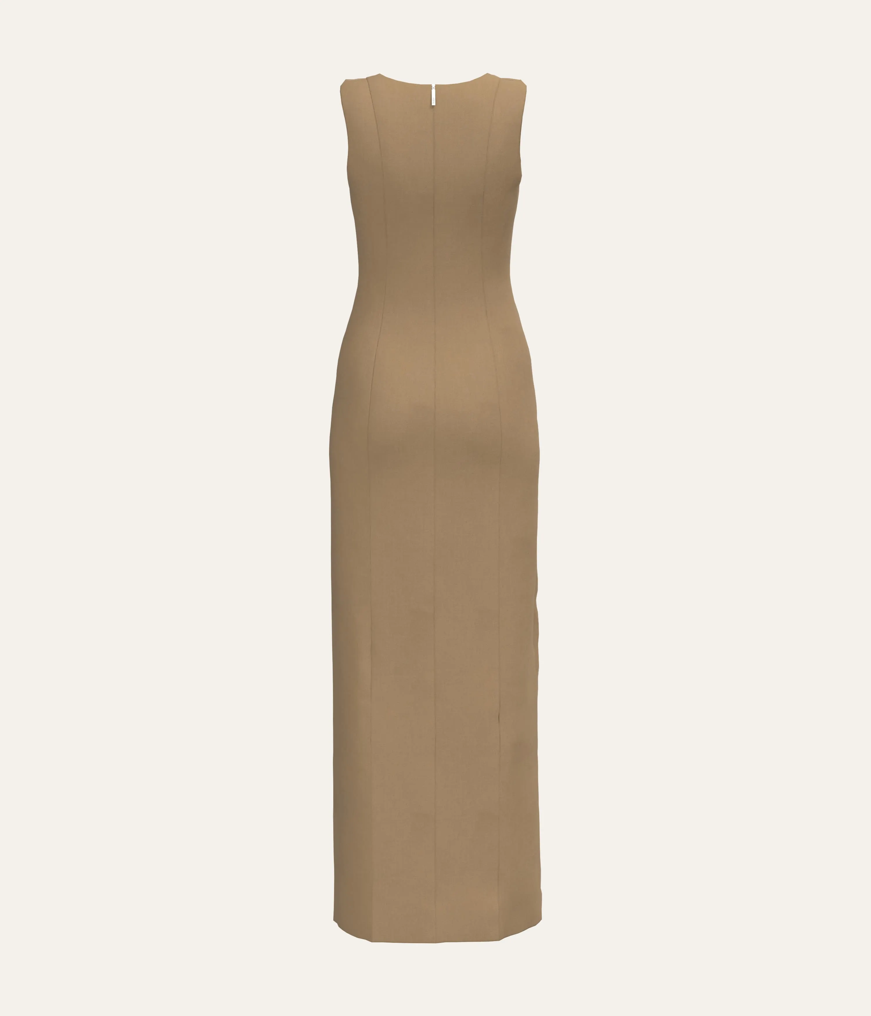 High Neck Maxi Dress