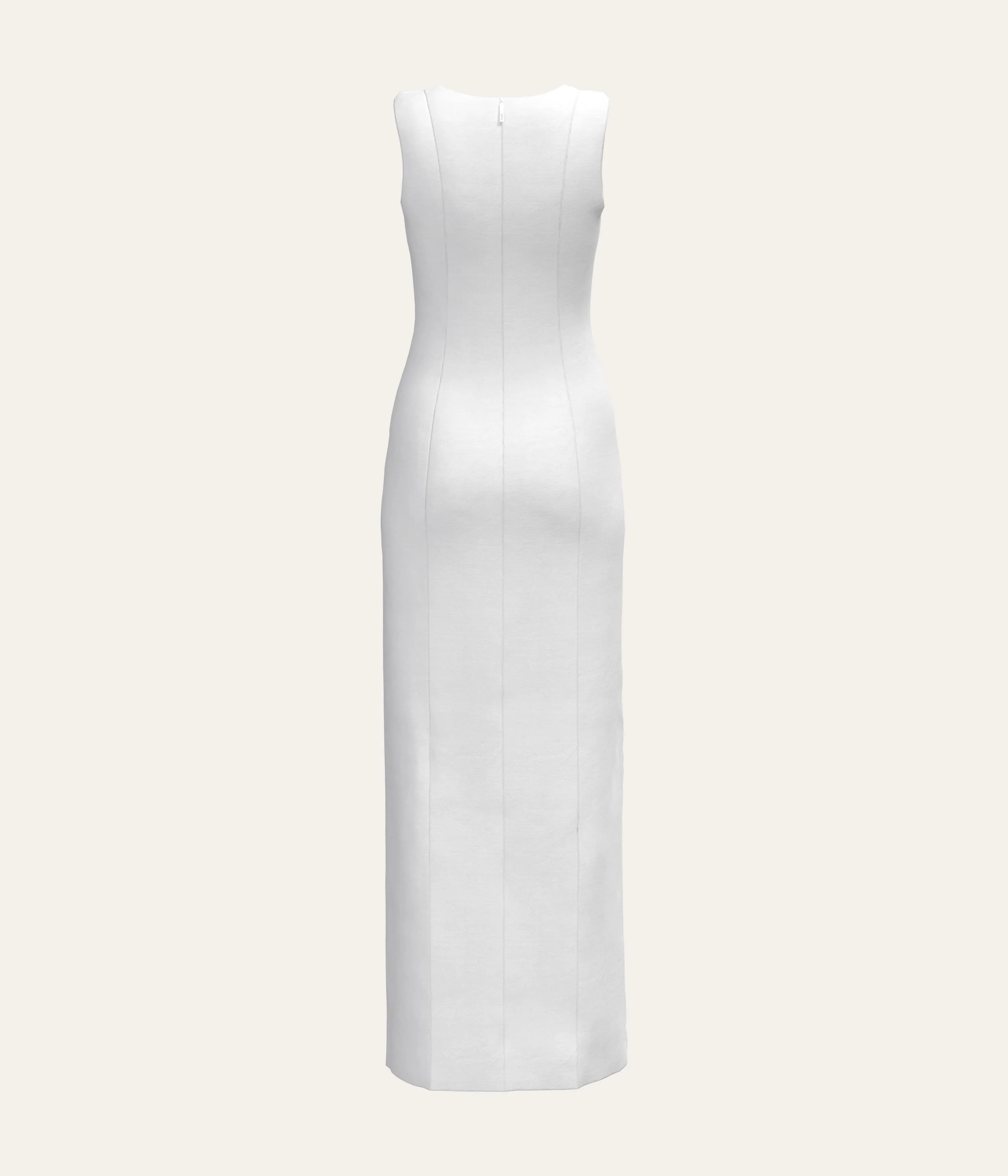 High Neck Maxi Dress