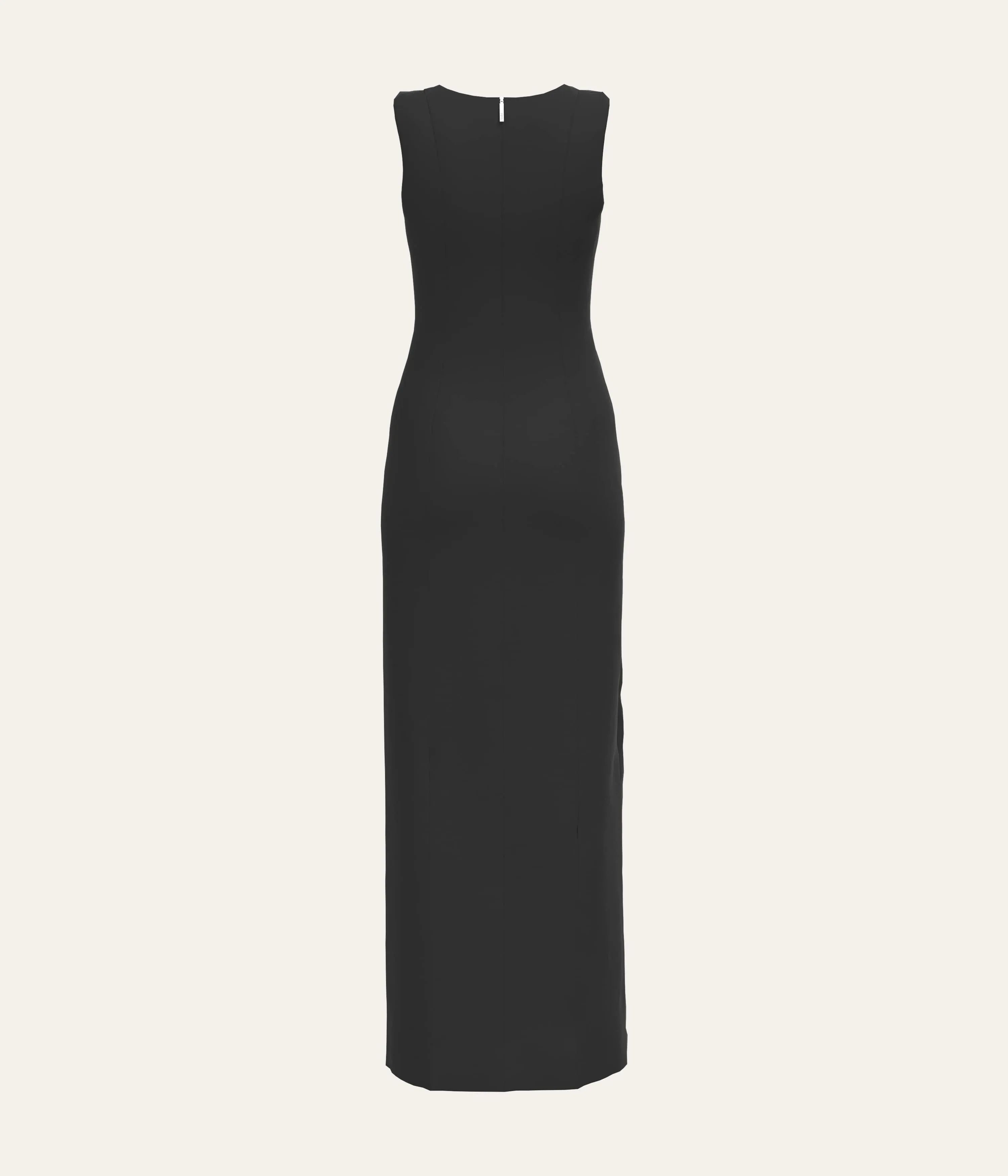 High Neck Maxi Dress