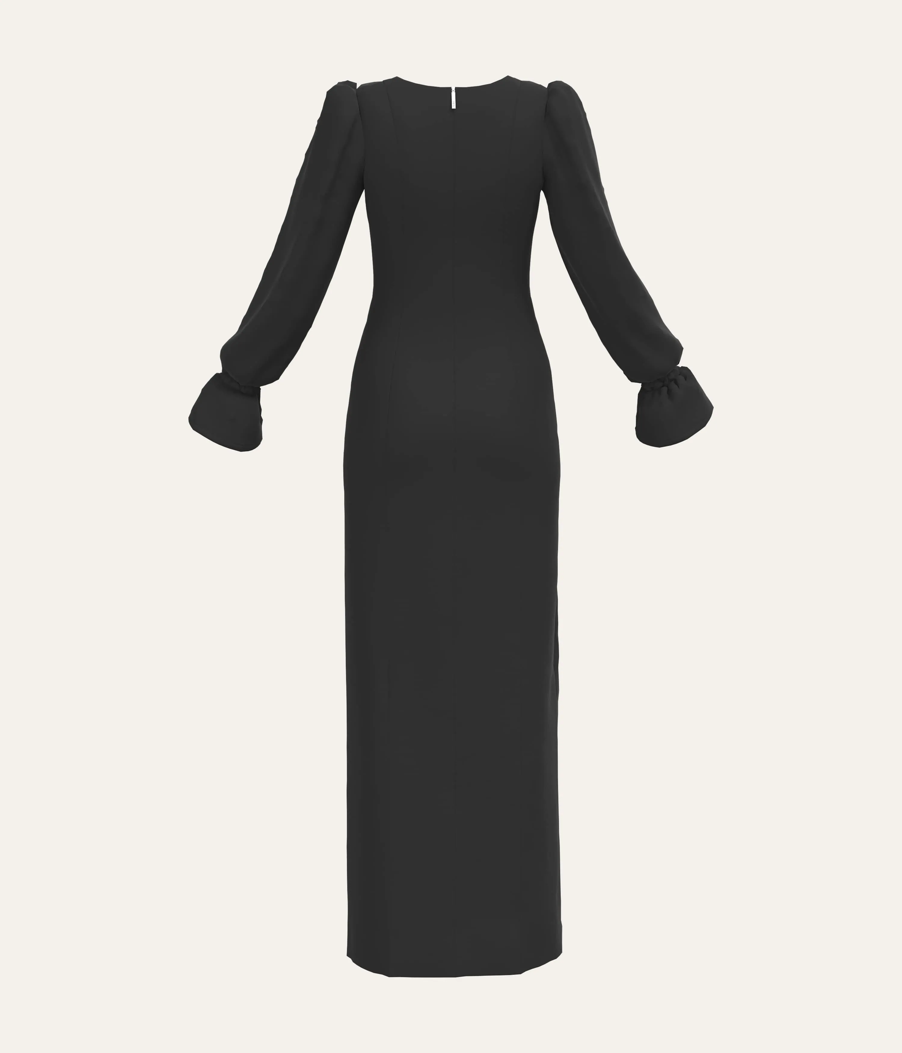 High Neck Maxi Dress