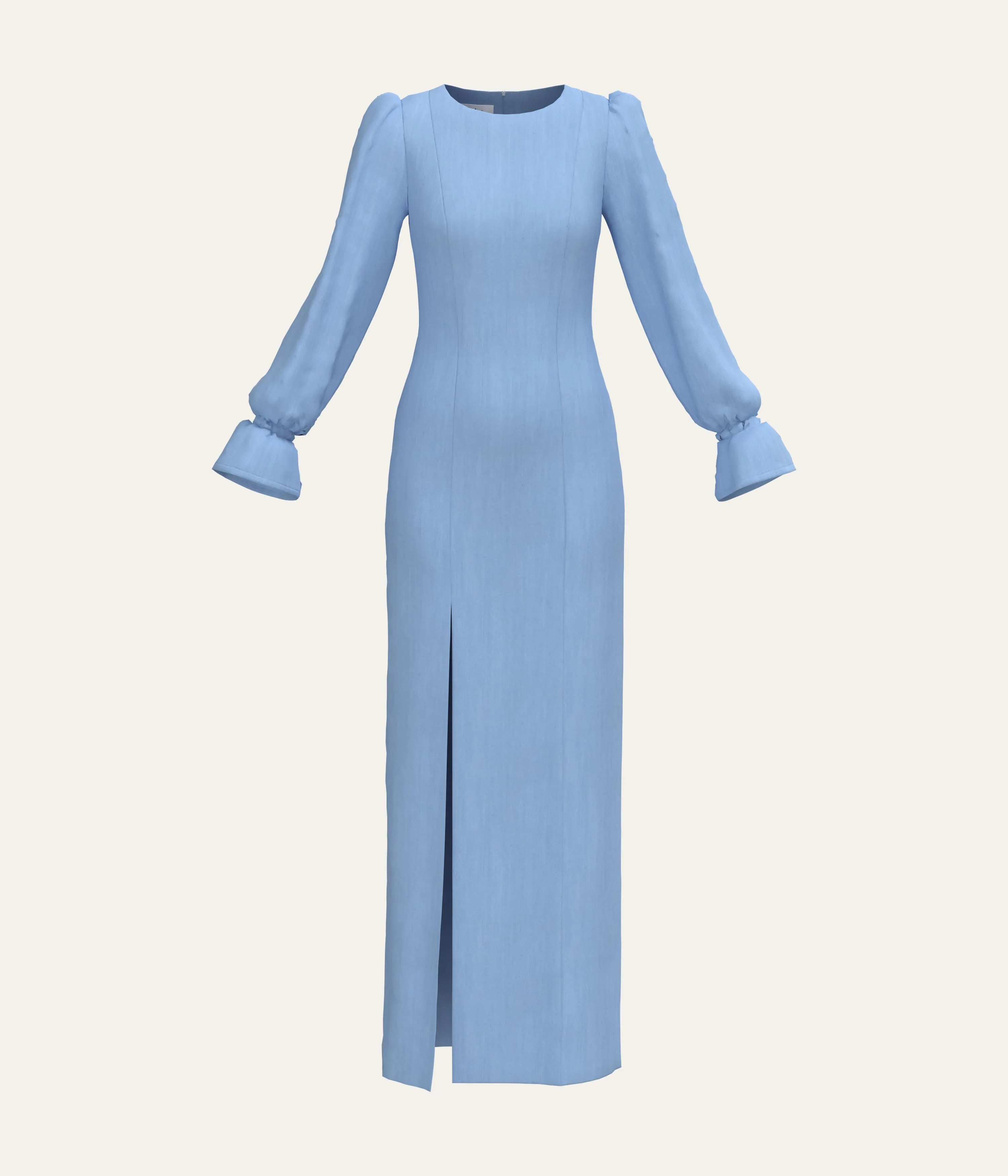 High Neck Maxi Dress