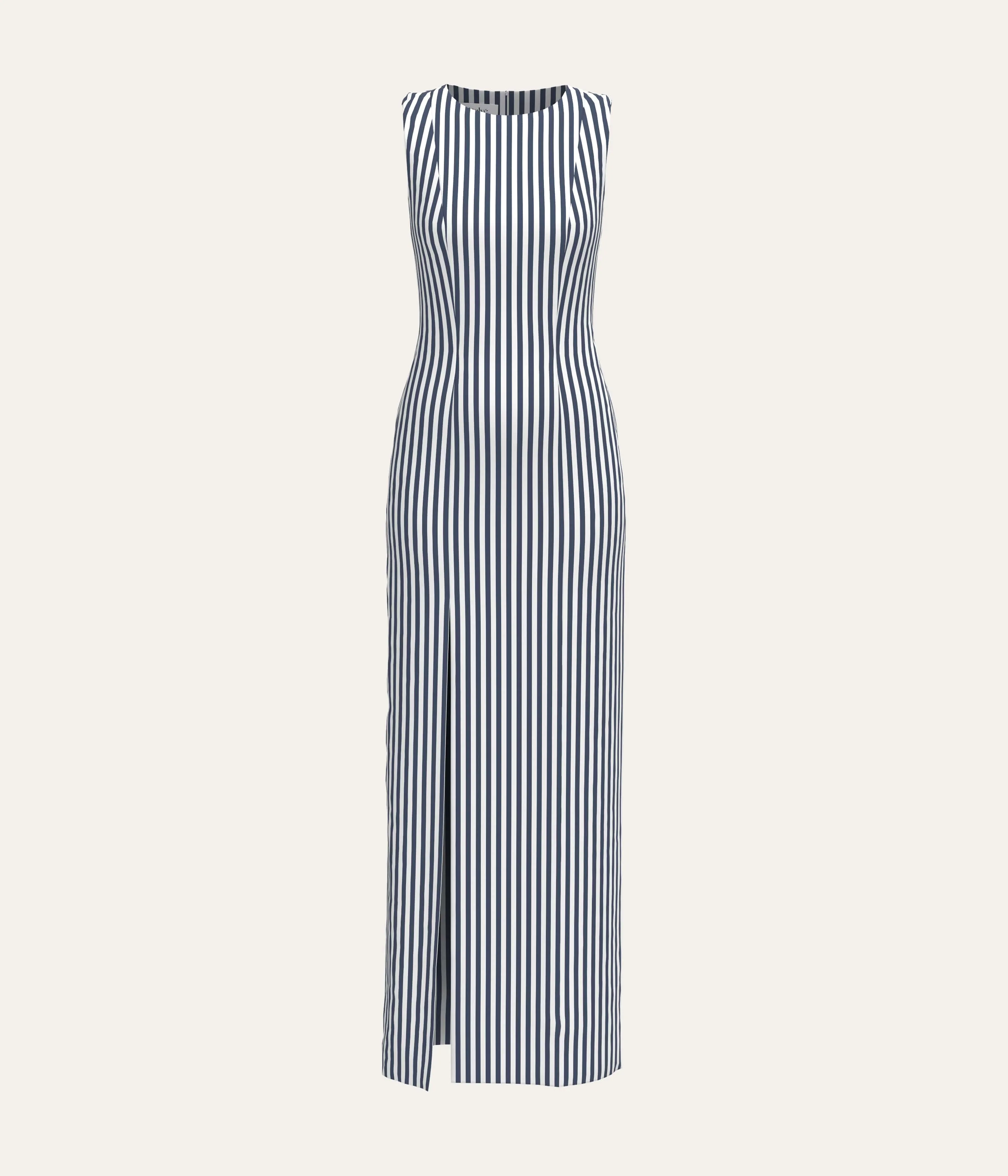 High Neck Maxi Dress
